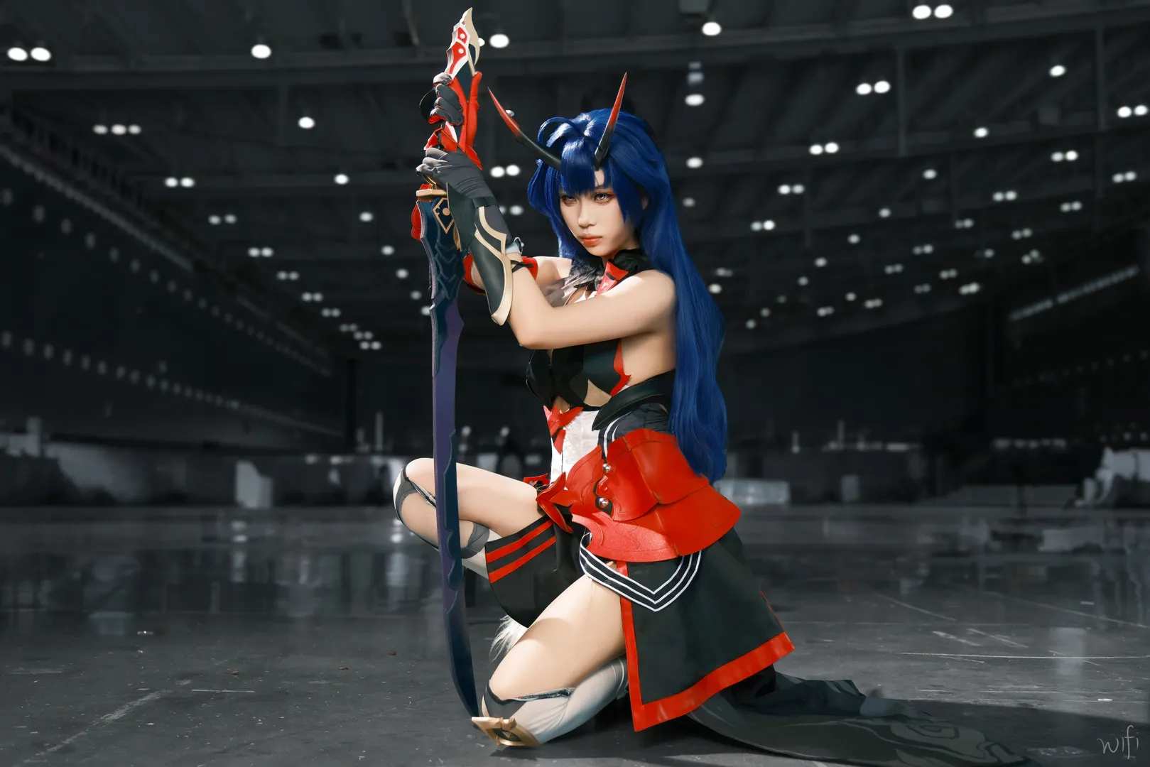 二次元, 崩坏三, cosplay摄影, 雷之律者cos, 战斗风格 - 第2张
