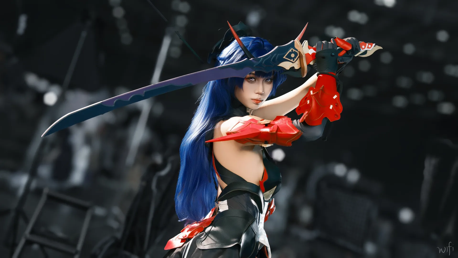 二次元, 崩坏三, cosplay摄影, 雷之律者cos, 战斗风格 - 第3张