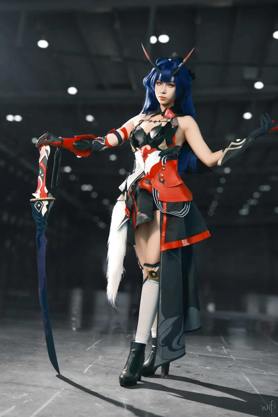 二次元, 崩坏三, cosplay摄影, 雷之律者cos, 战斗风格 - 第4张