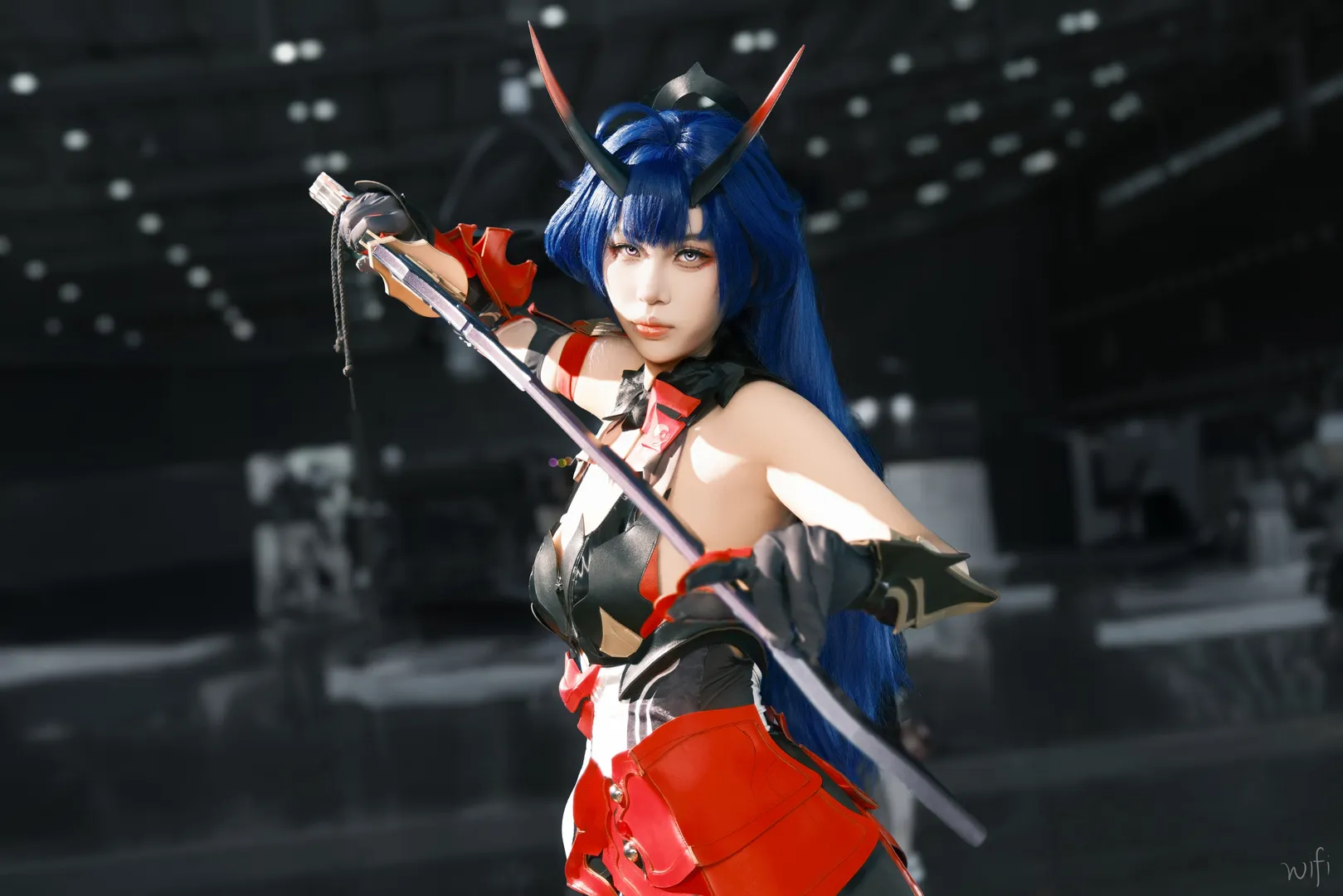 二次元, 崩坏三, cosplay摄影, 雷之律者cos, 战斗风格 - 第5张