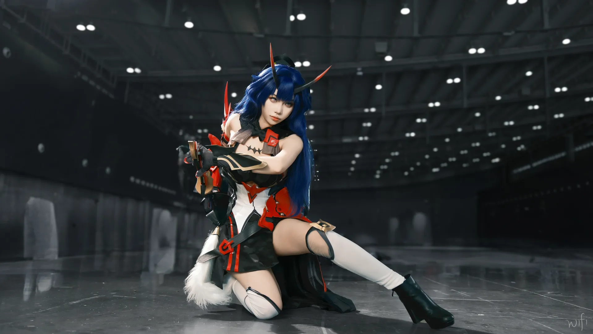 二次元, 崩坏三, cosplay摄影, 雷之律者cos, 战斗风格 - 第6张