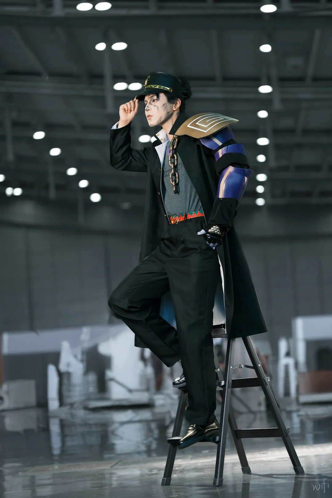 イベント撮影, コスプレ写真のシェア, 空条承太郎コスプレ, ジョジョの奇妙な冒険, 長沙ACCアニメ展 - 3枚目