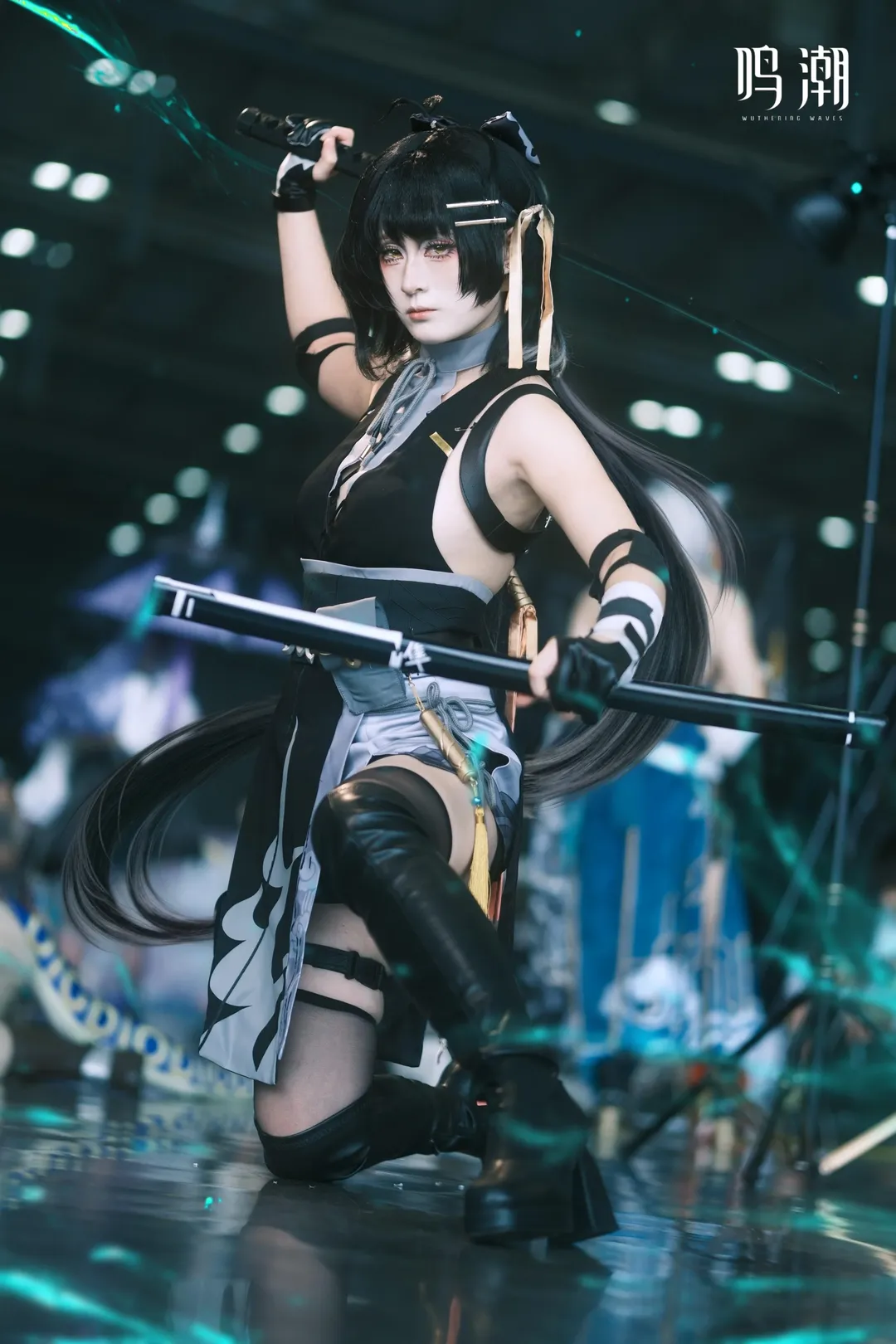 鸣潮, 漫展返图, cosplay摄影, 长沙ACC漫展, 漂泊者cos - 第1张