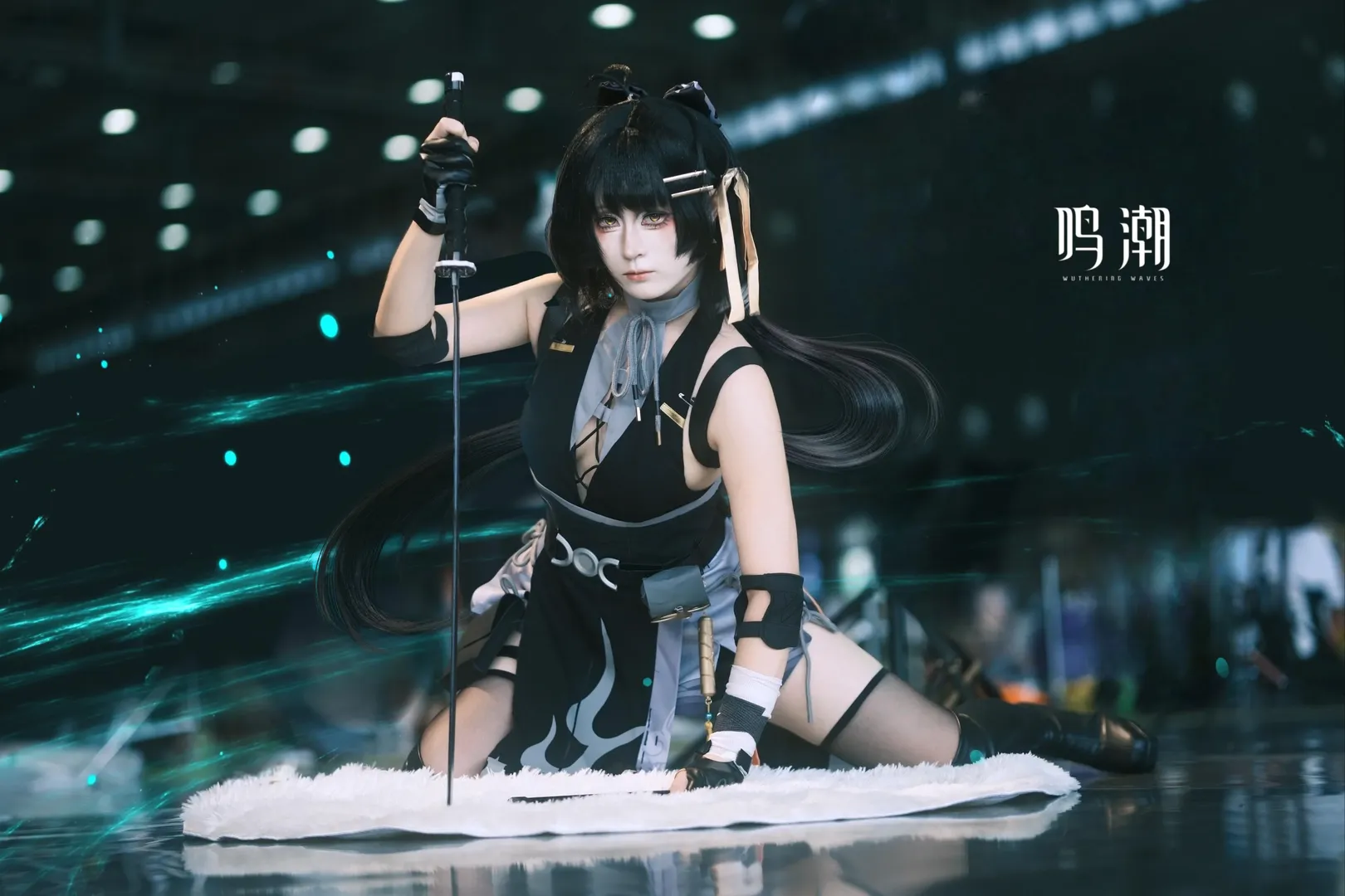 鸣潮, 漫展返图, cosplay摄影, 长沙ACC漫展, 漂泊者cos - 第4张