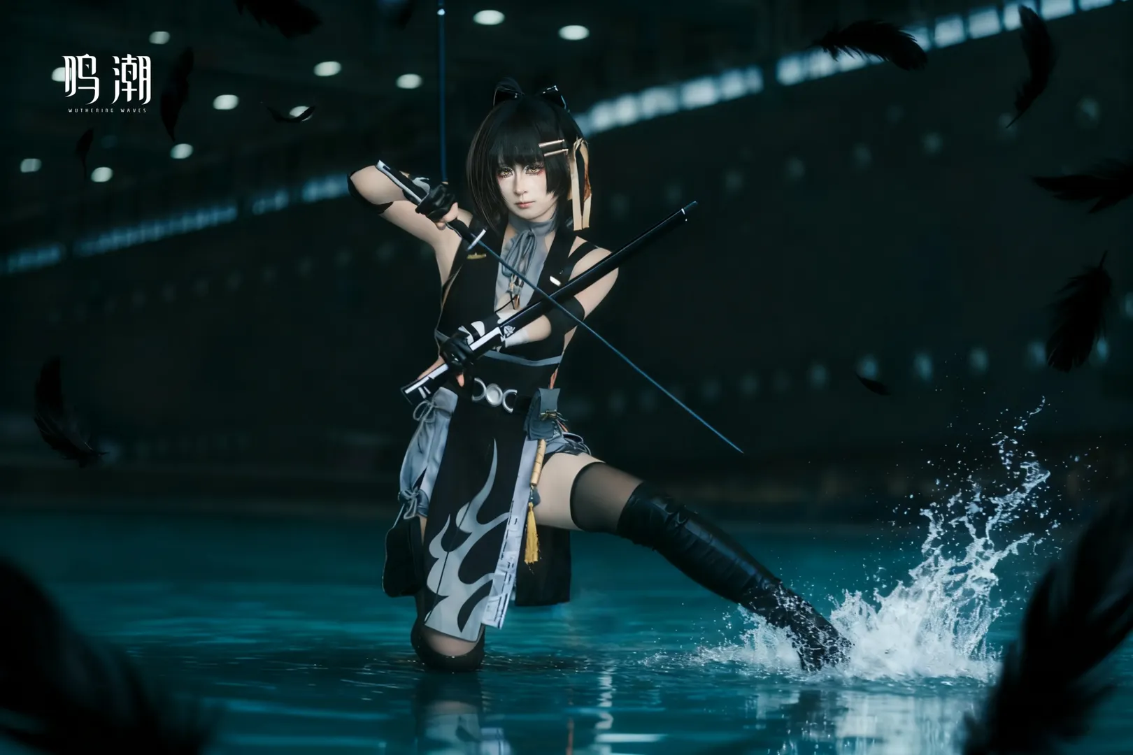 鸣潮, 漫展返图, cosplay摄影, 长沙ACC漫展, 漂泊者cos - 第5张