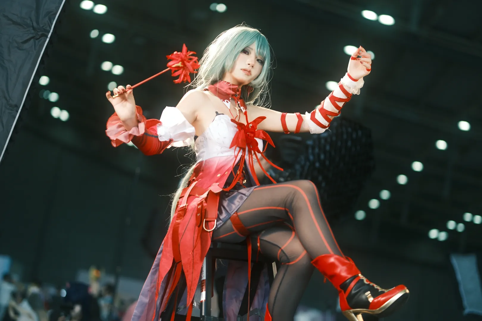鳴潮, イベント写真, フローヴァ コスプレ, コスプレ撮影, 長沙ACCアニメ展