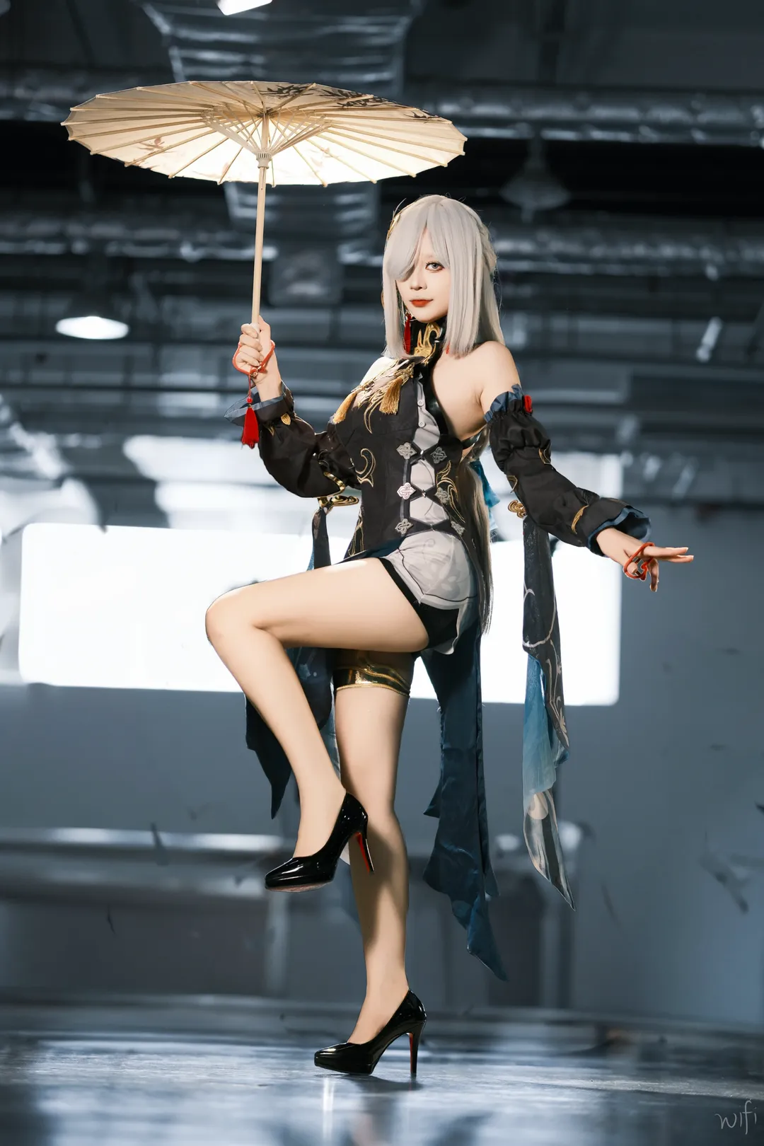 原神, 漫展返图, 申鹤cos, cosplay摄影, 国风造型