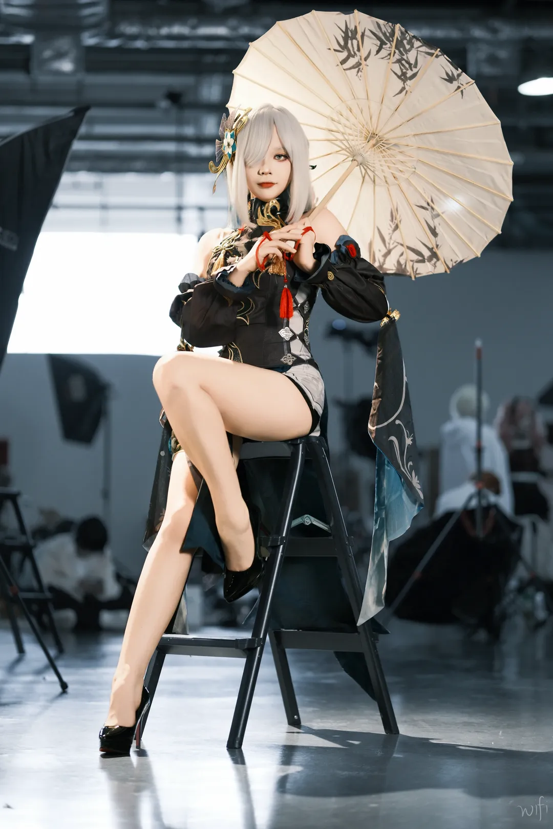 原神, イベント写真, 申鶴 コスプレ, コスプレ撮影, 中国風スタイル - 4枚目