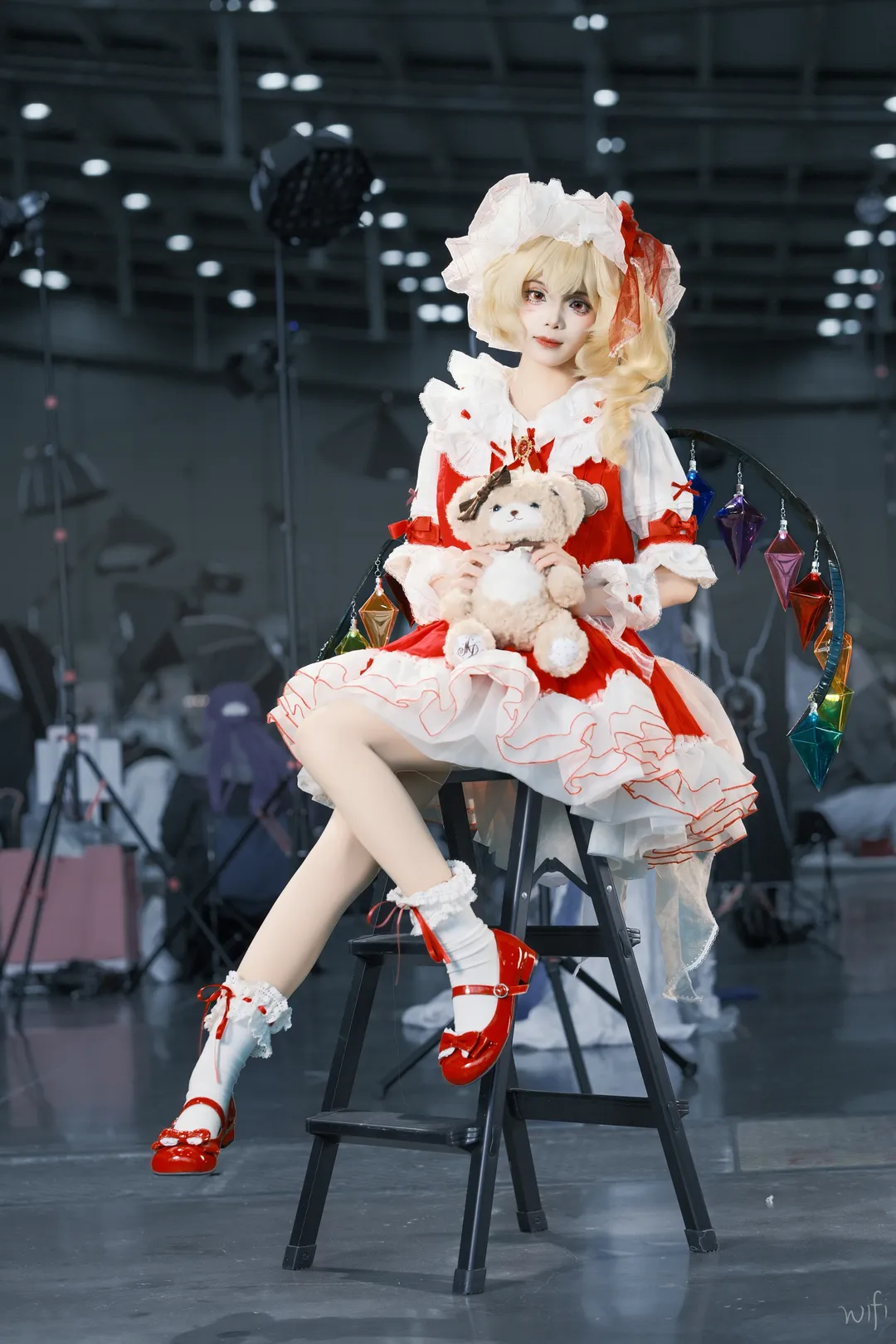 東方Project, 紅魔館, 二次元コスプレ, イベント撮影, フランドール・スカーレット コスプレ - 1枚目
