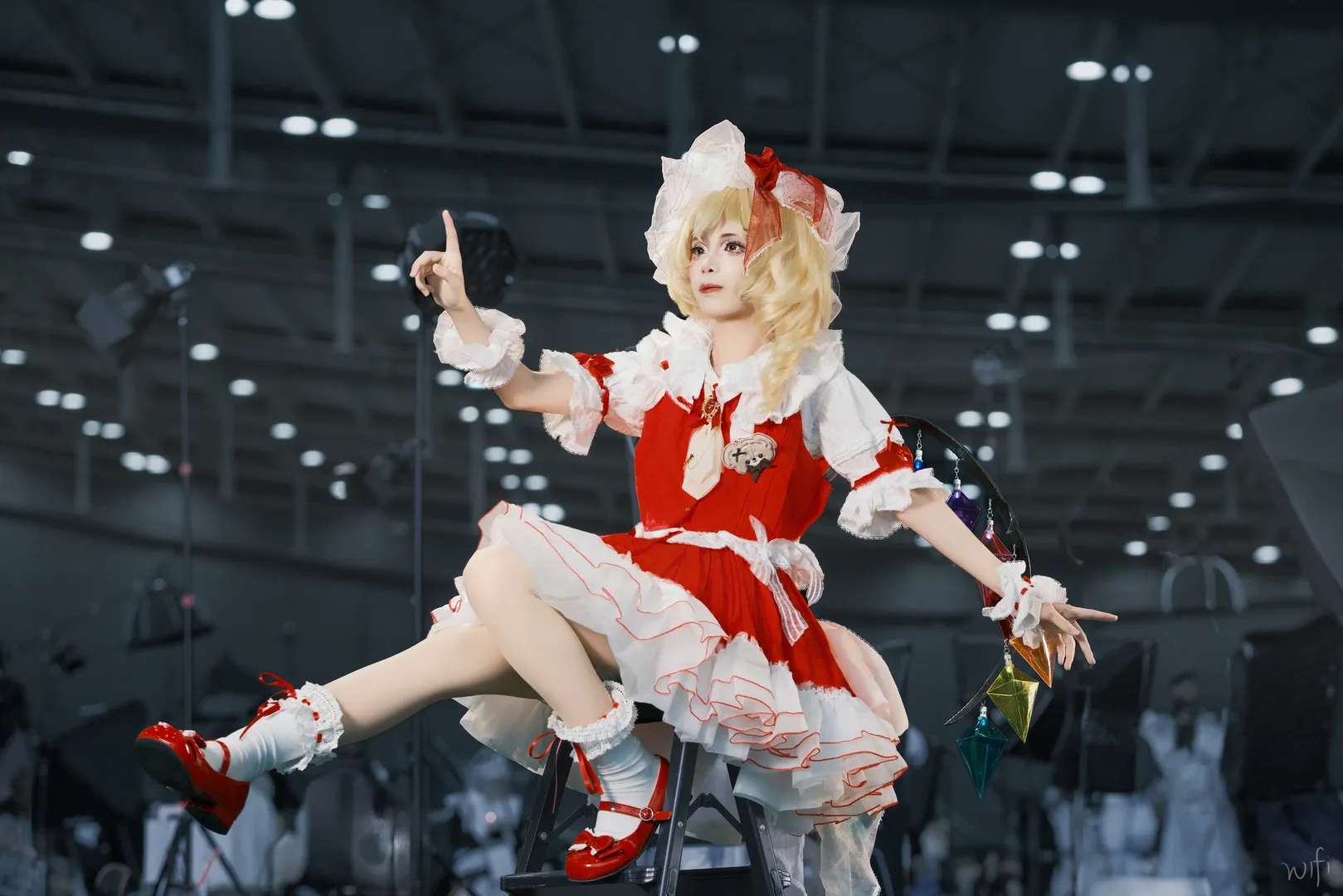 東方Project, 紅魔館, 二次元コスプレ, イベント撮影, フランドール・スカーレット コスプレ - 4枚目