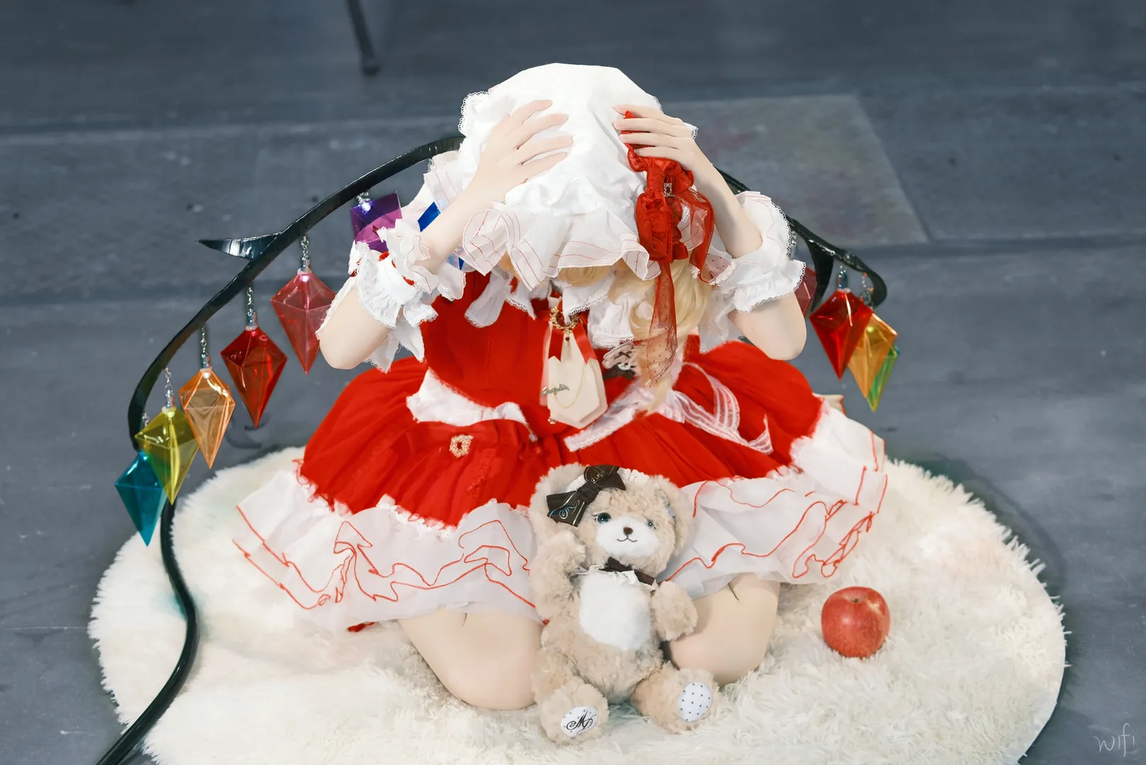 东方project, 红魔馆, 二次元cosplay, 漫展摄影, 芙兰朵露cos - 第1张