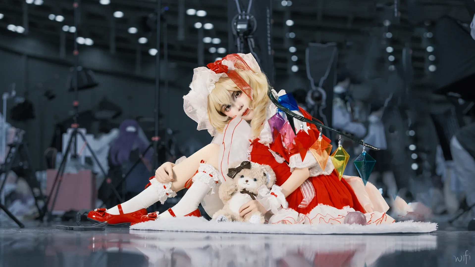东方project, 红魔馆, 二次元cosplay, 漫展摄影, 芙兰朵露cos