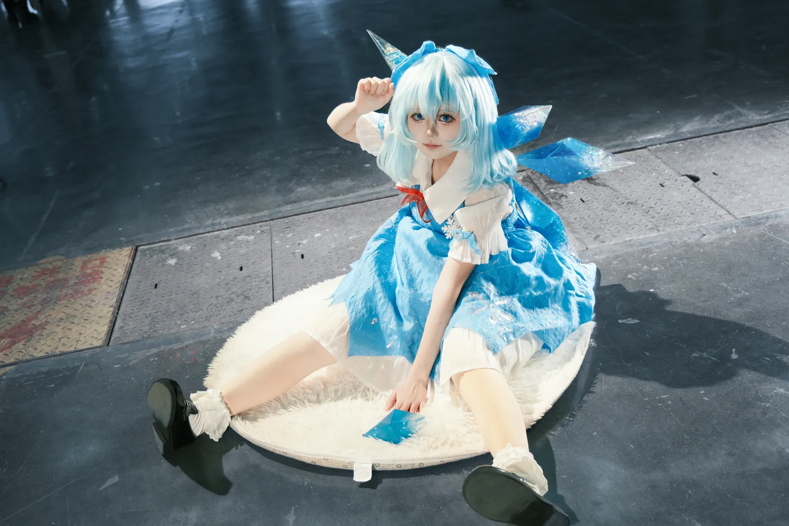 二次元撮影, 東方Project, イベント写真, チルノコスプレ, 東方Projectコスプレ - 3枚目