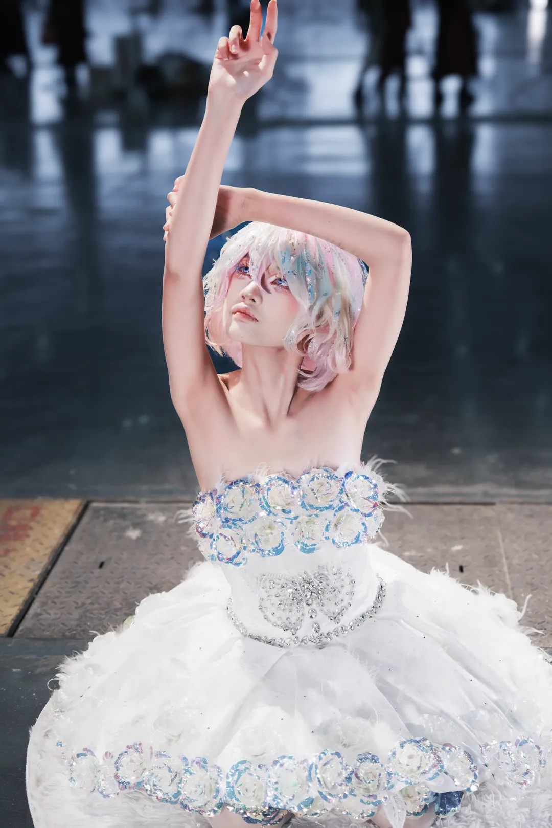 コスプレ, イベント写真, 宝石の国, ドリーミーコーデ, 輝く白いドレス - 2枚目