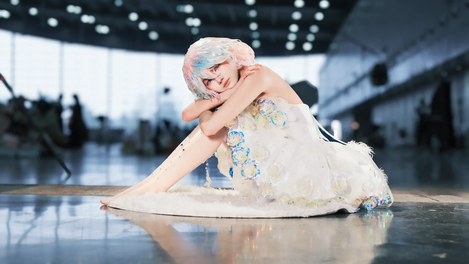 コスプレ, イベント写真, 宝石の国, ドリーミーコーデ, 輝く白いドレス - 3枚目