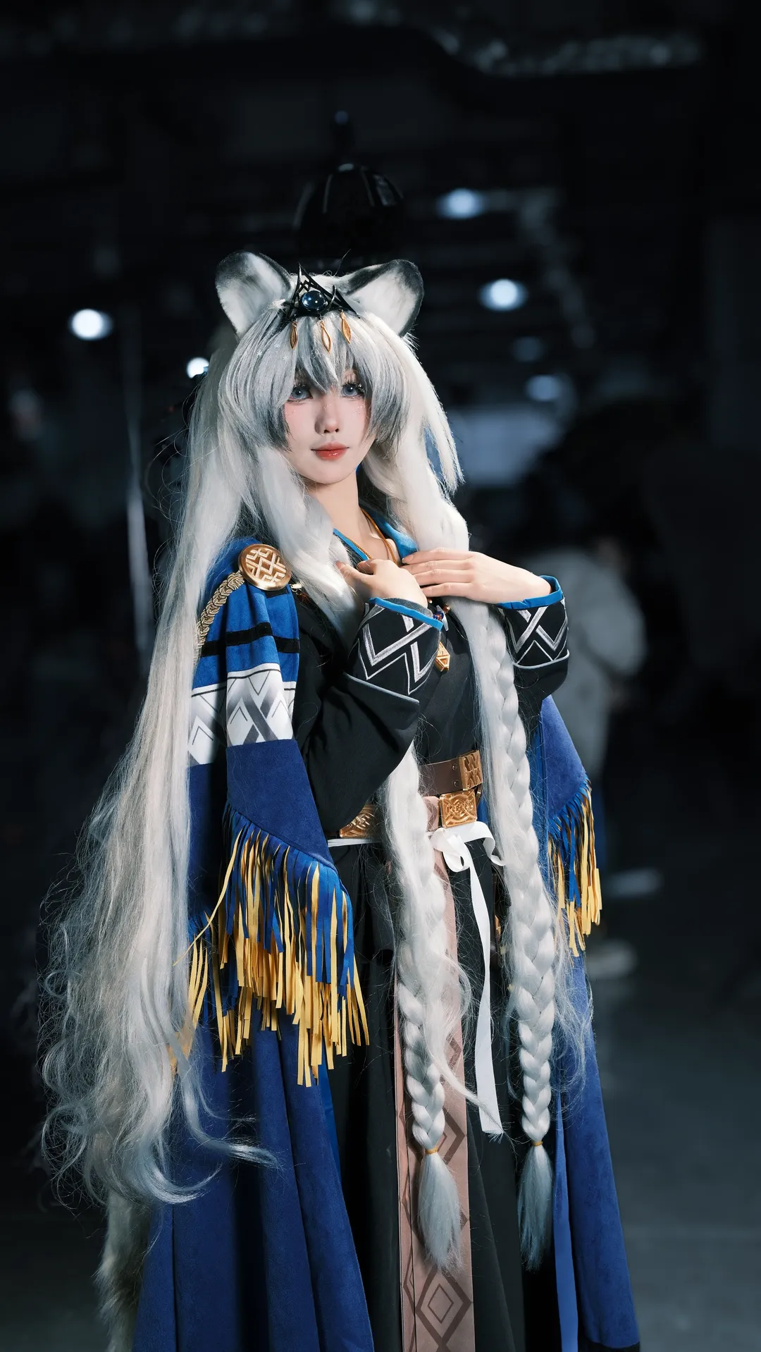 二次元摄影, 初雪cos, 明日方舟, Cosplay穿搭, 圣聆初雪
