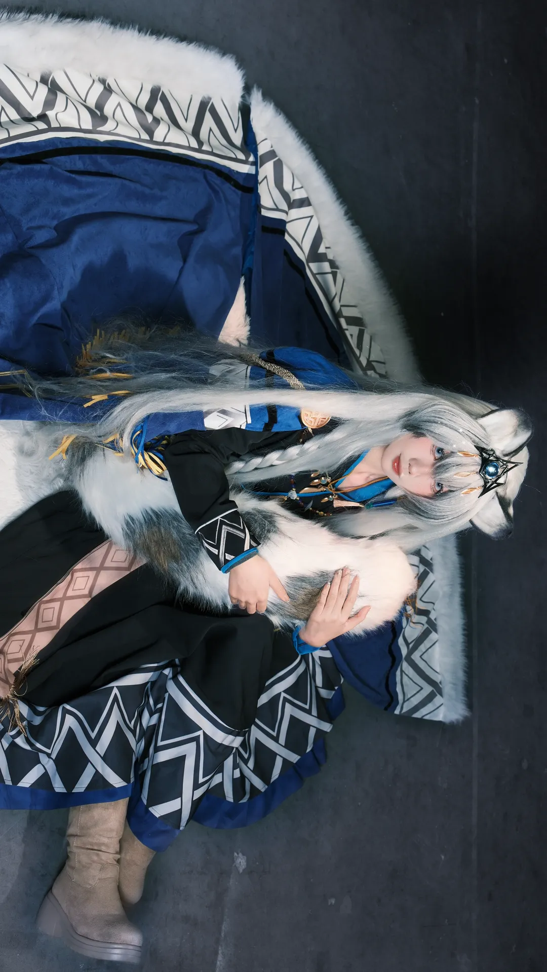 二次元摄影, 初雪cos, 明日方舟, Cosplay穿搭, 圣聆初雪 - 第4张