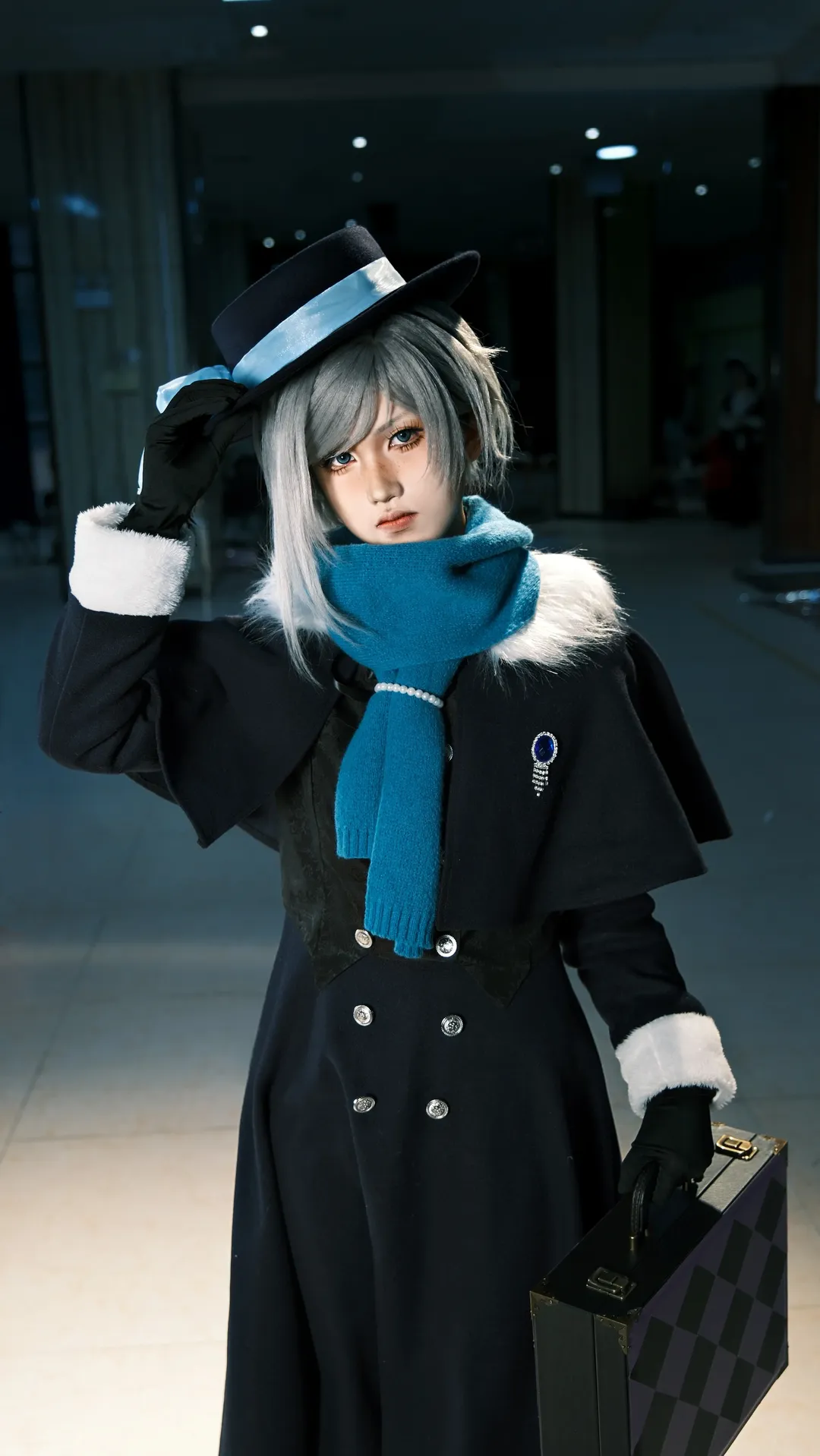 cosplay, 重返未来1999, 漫展返图, 维尔汀cos, 银发造型
