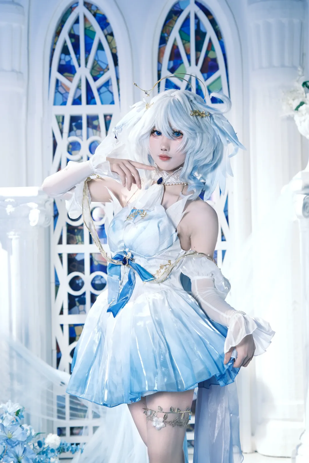 原神, 漫展返图, 芙宁娜cos, 二次元cos, 芙宁娜圣音 - 第1张