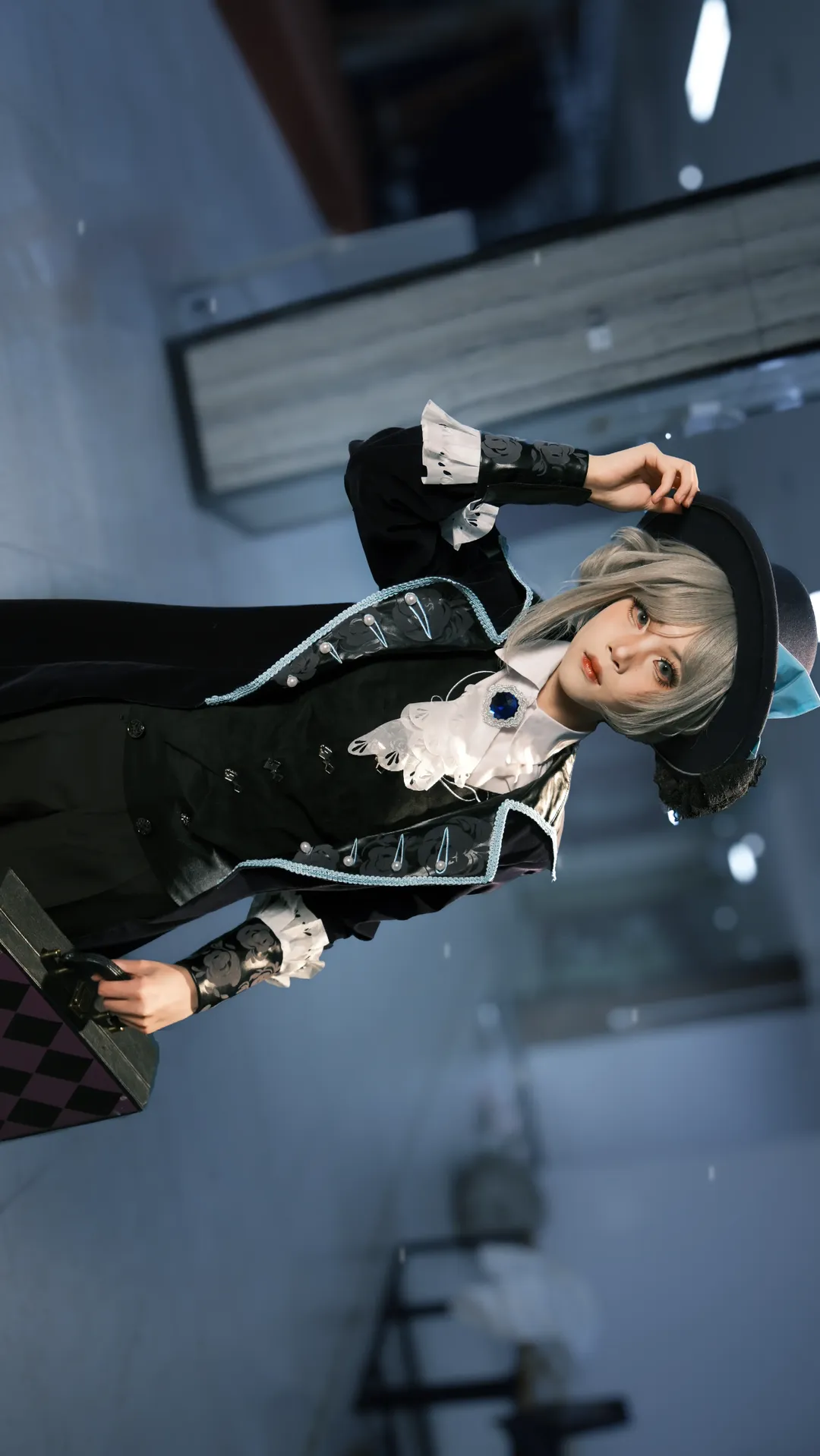 重返未来1999, 漫展返图, 维尔汀cos, cosplay摄影, 银发cos - 第1张