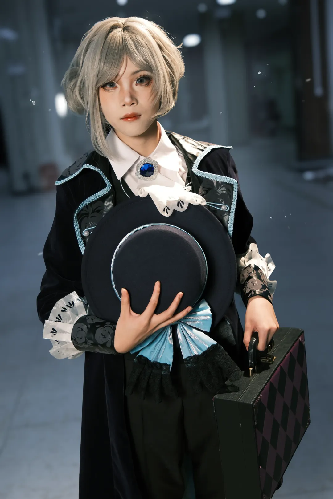 重返未来1999, 漫展返图, 维尔汀cos, cosplay摄影, 银发cos