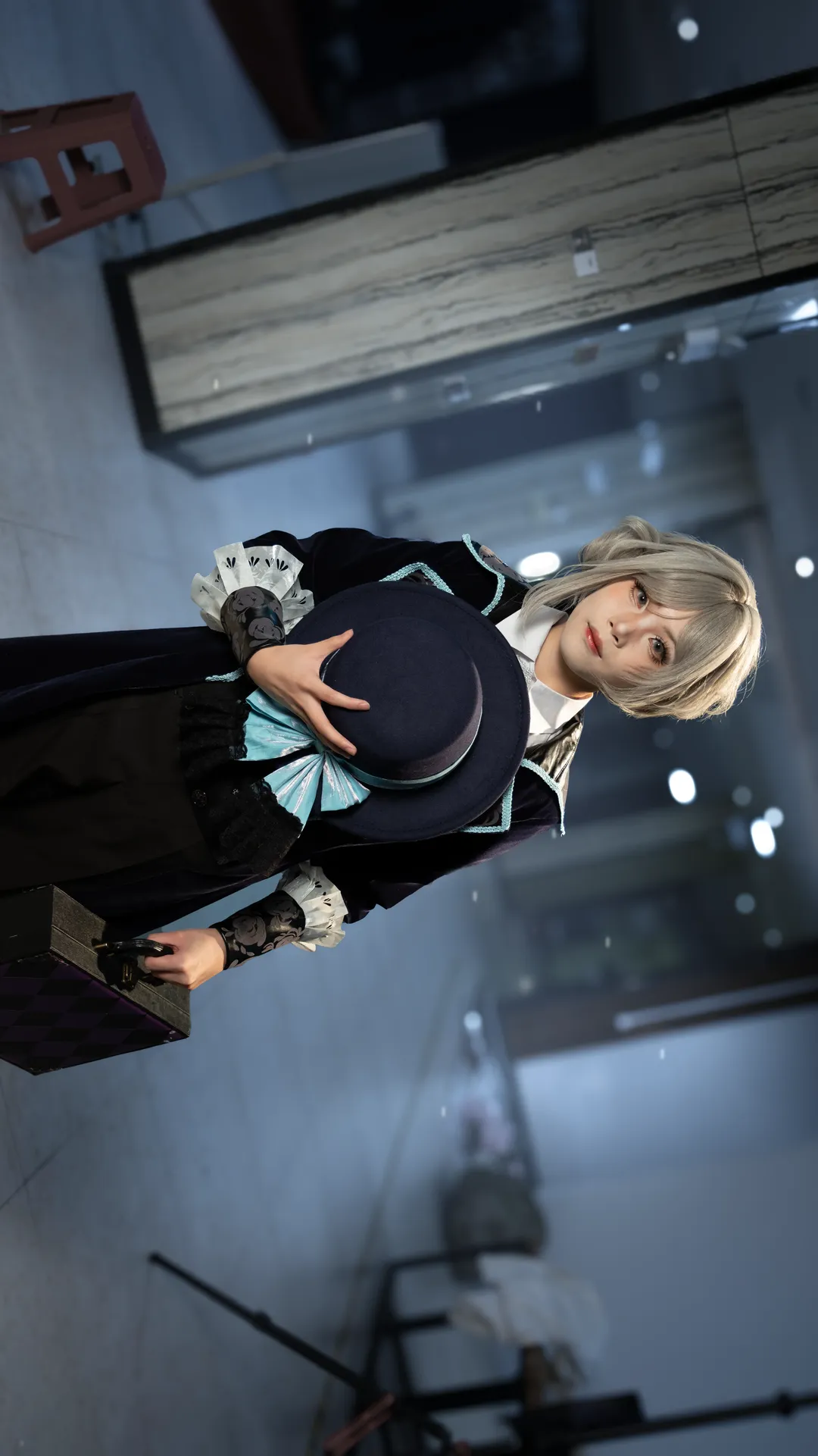 重返未来1999, 漫展返图, 维尔汀cos, 银发cosplay, 复古穿搭 - 第2张