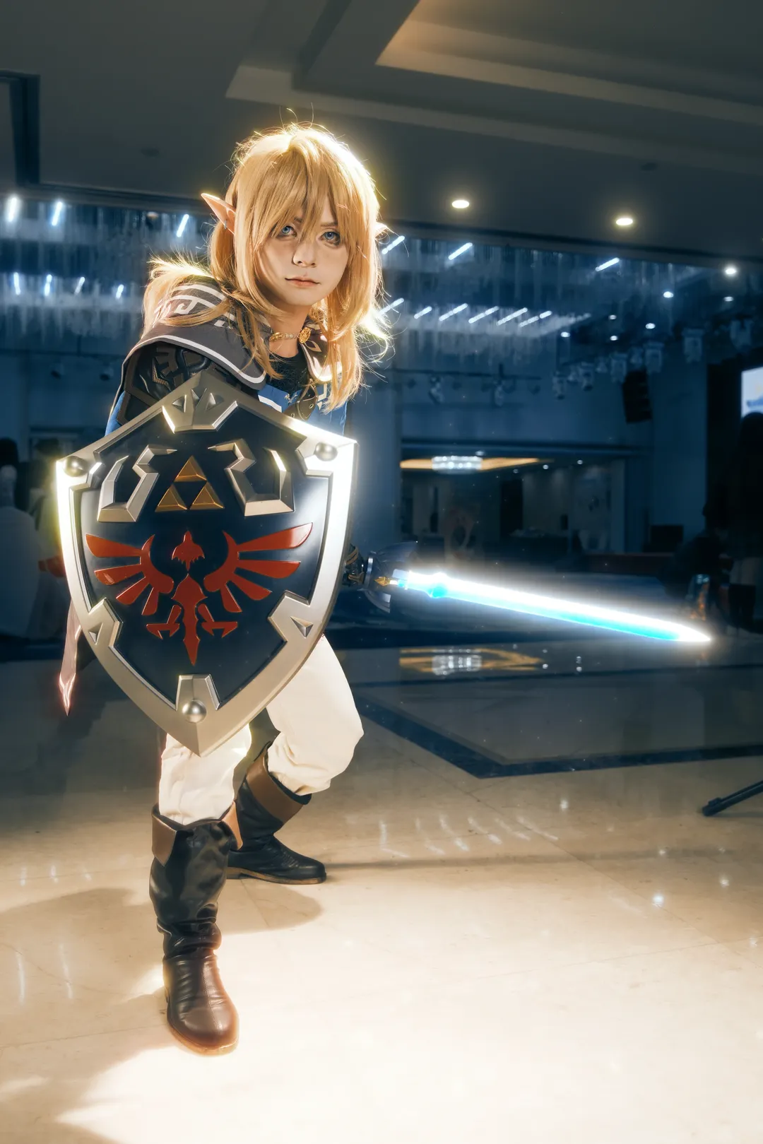 漫展返图, 二次元cosplay, 林克cos, 塞尔达传说王国之泪, 塞尔达传说旷野之息 - 第1张