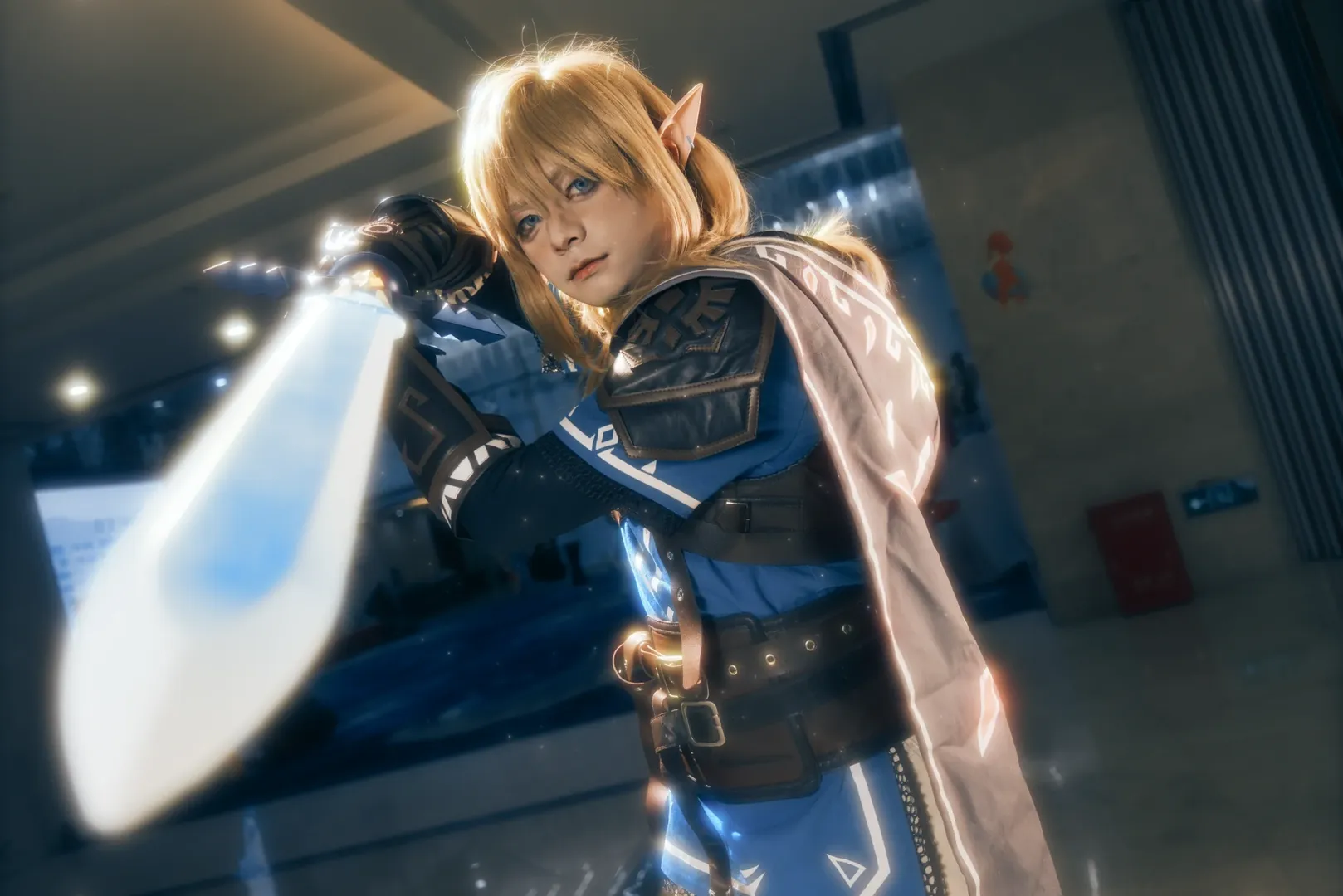 漫展返图, 二次元cosplay, 林克cos, 塞尔达传说王国之泪, 塞尔达传说旷野之息 - 第3张