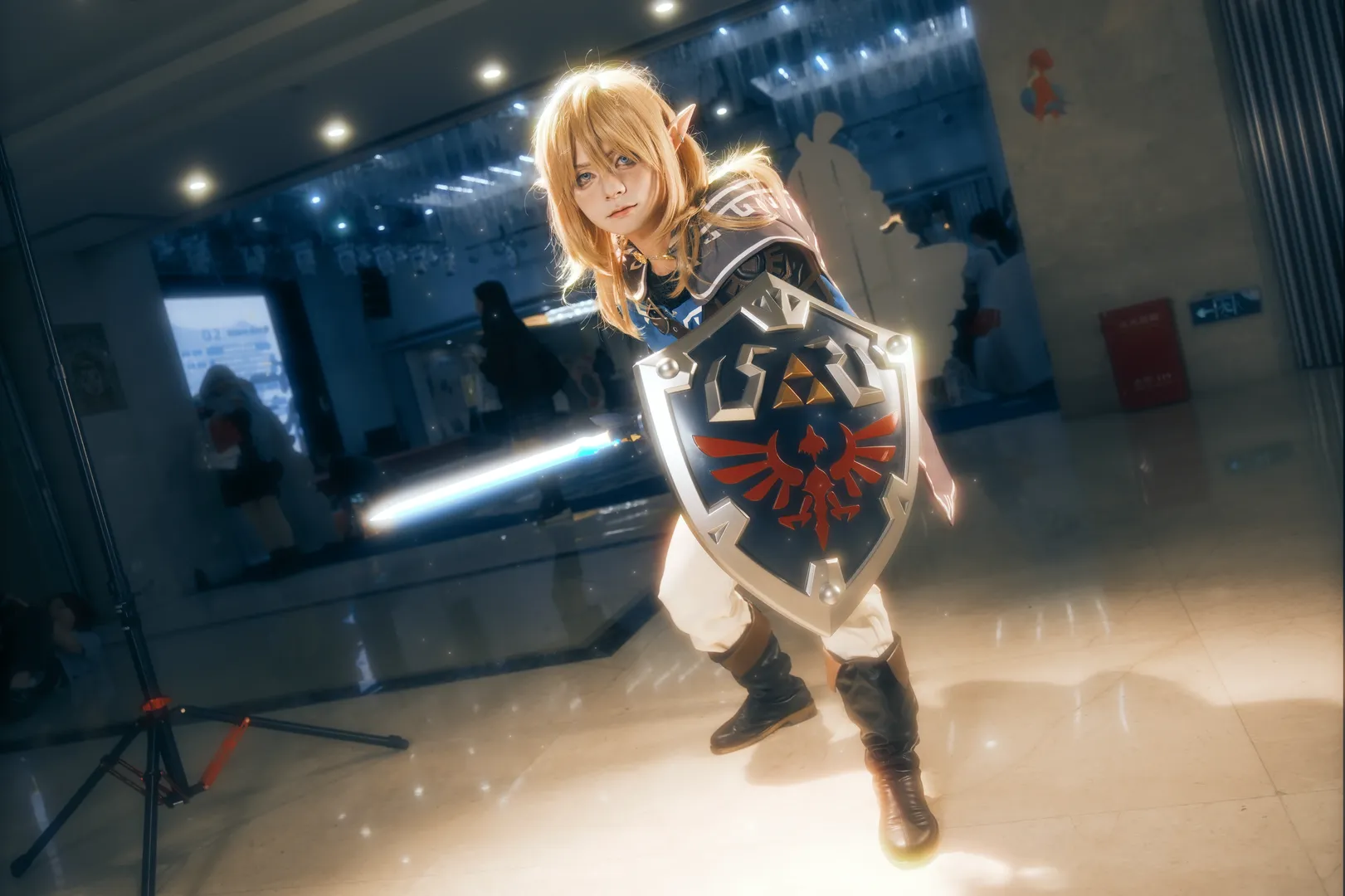 漫展返图, 二次元cosplay, 林克cos, 塞尔达传说王国之泪, 塞尔达传说旷野之息