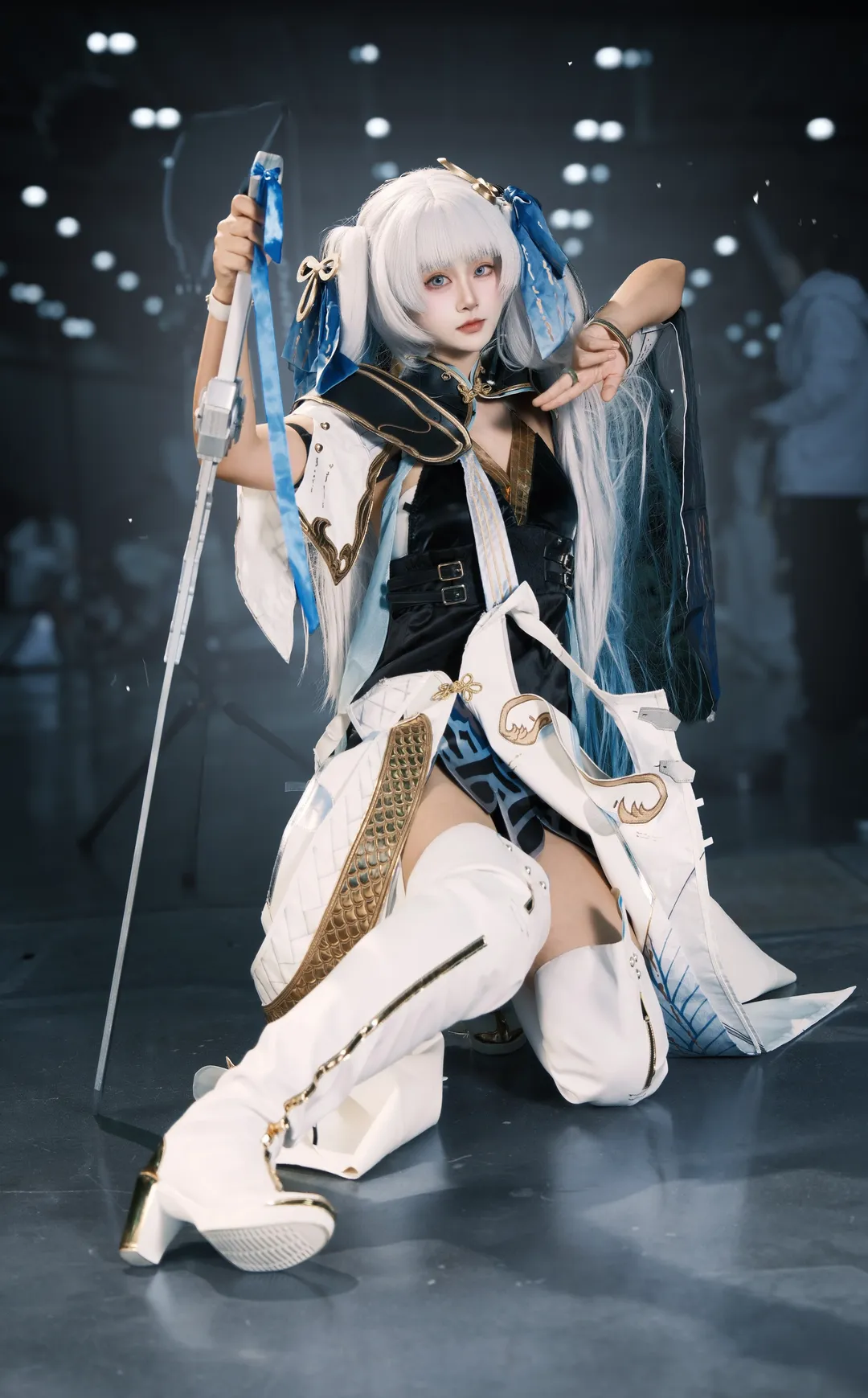 鸣潮, 二次元少女, 漫展返图, 今汐cos, cosplay摄影