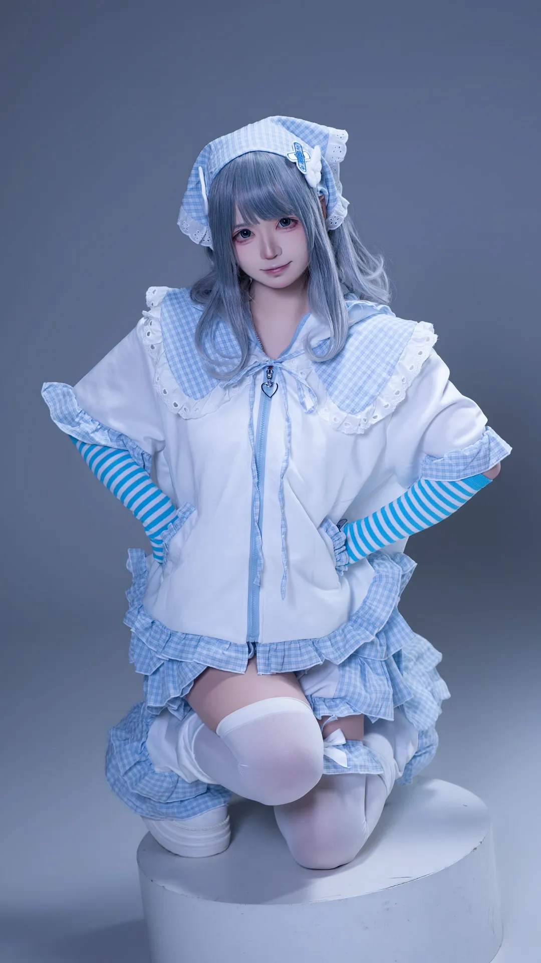 コスプレ, イベント写真, サブカルファッション, 水色系, ニャンニャン教