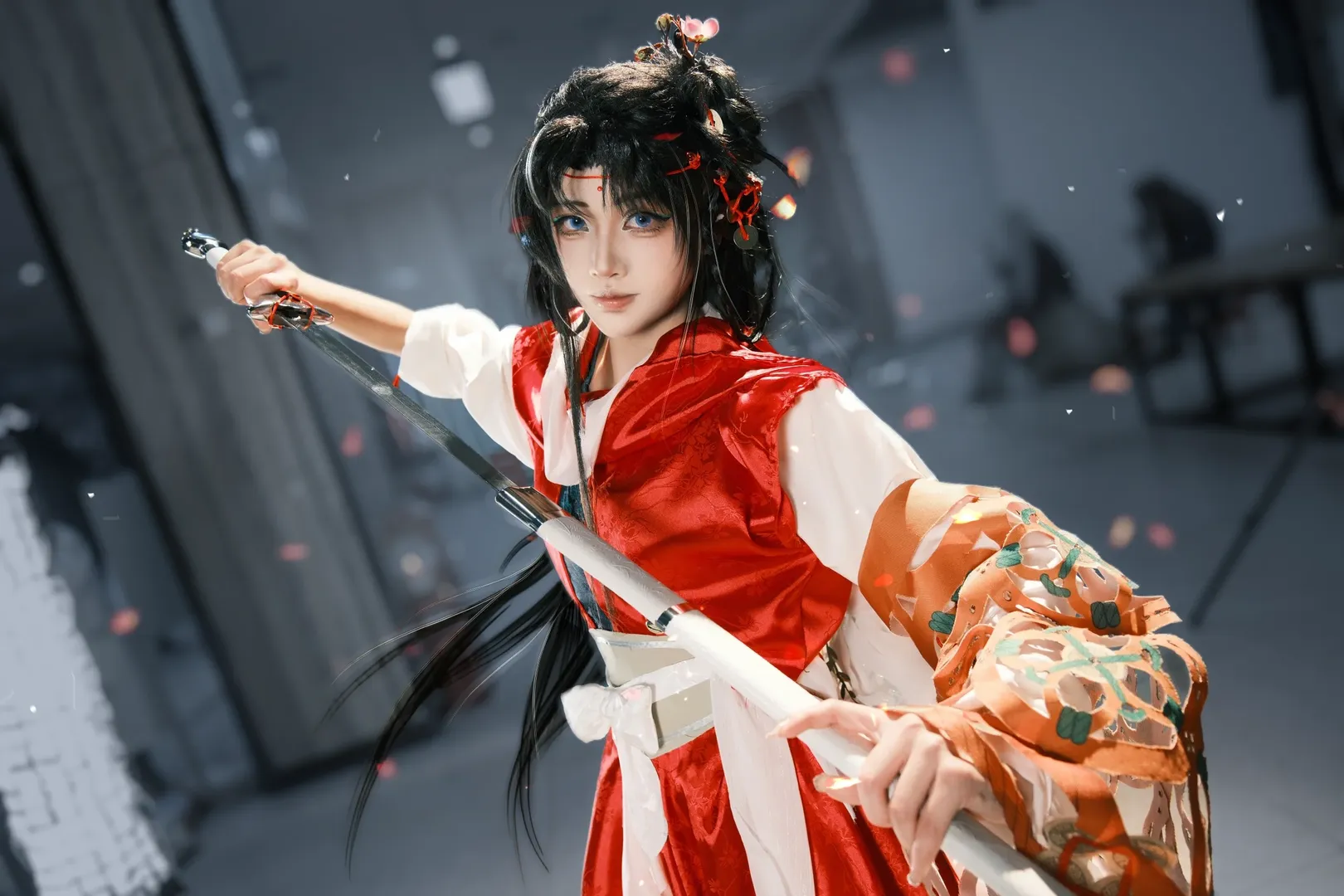重返未来1999, 漫展返图, 二次元Cosplay, 鹭鸶剪cos, 国风武侠摄影 - 第2张