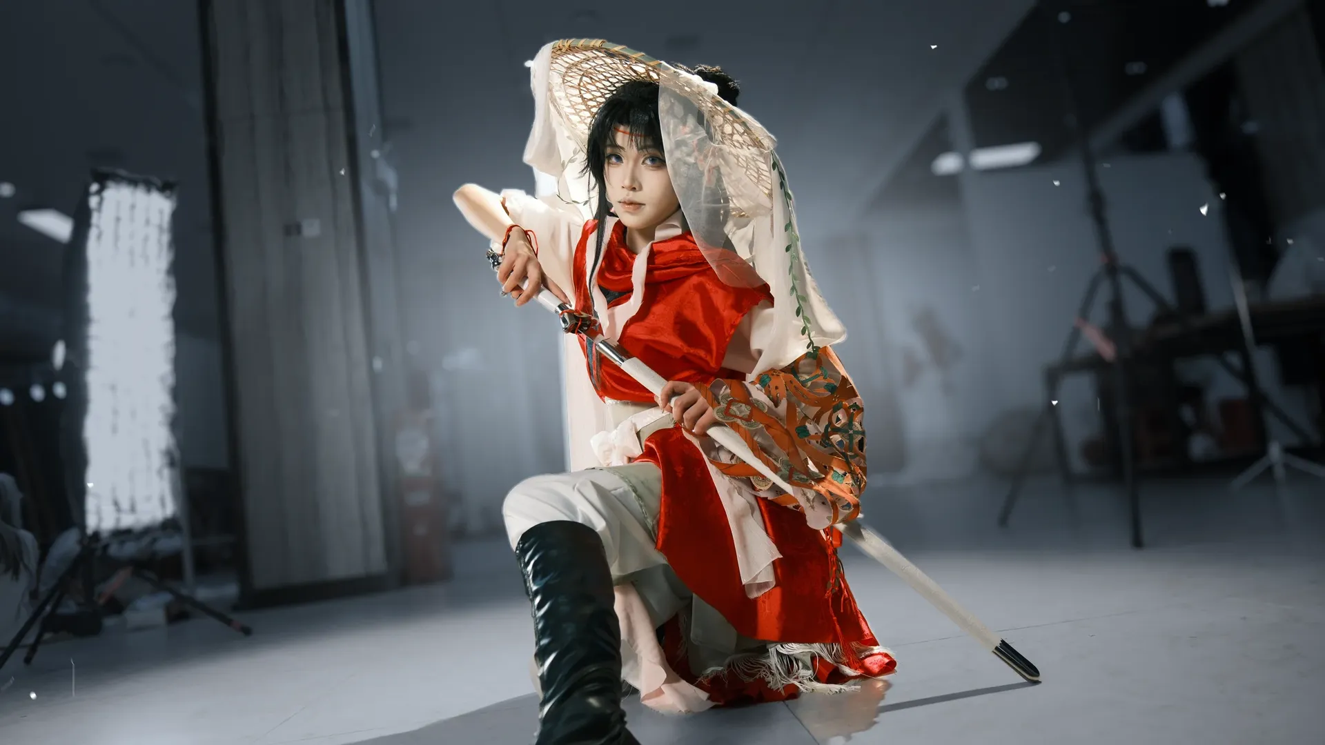 重返未来1999, 漫展返图, 二次元Cosplay, 鹭鸶剪cos, 国风武侠摄影 - 第3张