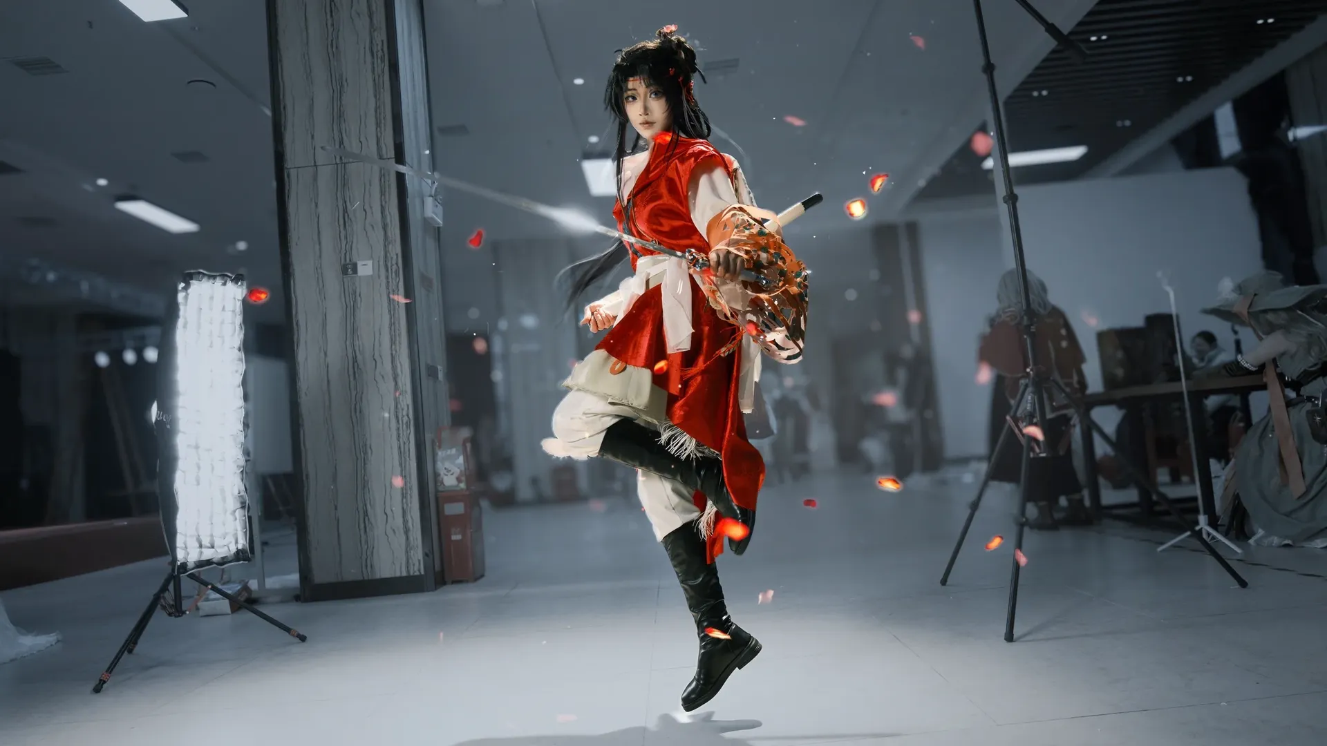 重返未来1999, 漫展返图, 二次元Cosplay, 鹭鸶剪cos, 国风武侠摄影 - 第6张