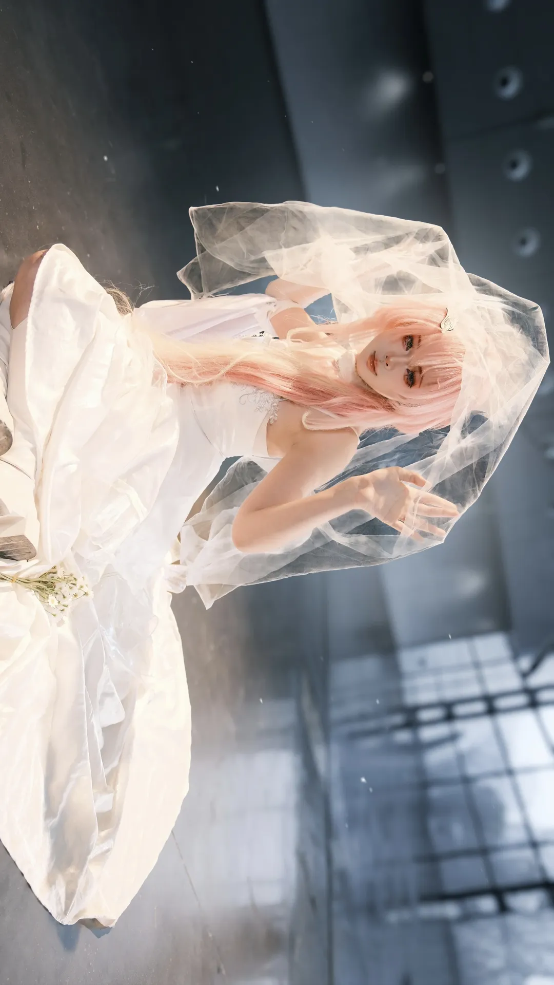Wuthering Waves, Aemeath Cosplay, Cosplay photography, Changsha ACC Comic Convention, Game character makeup - Image 4