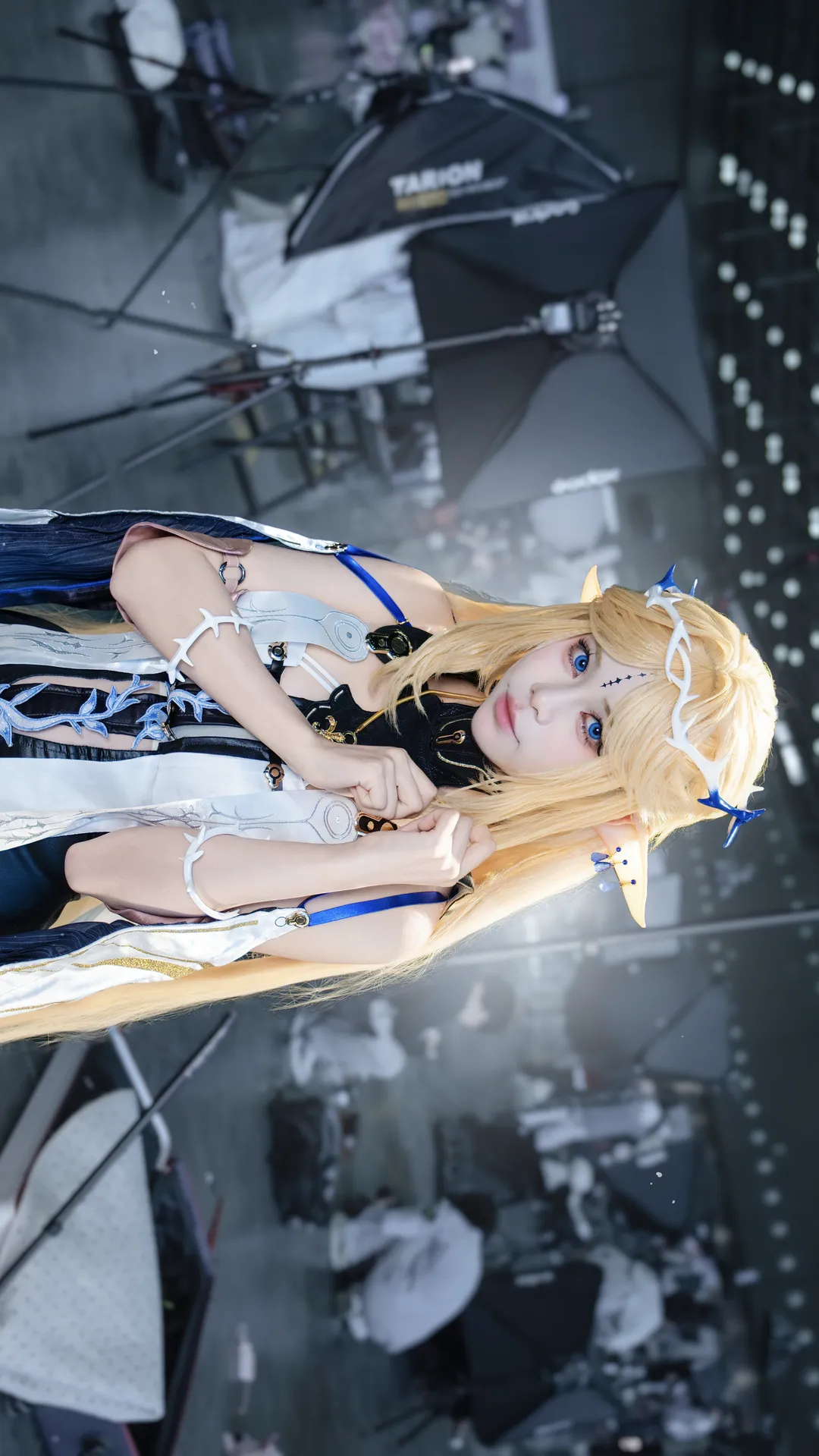 鸣潮, cosplay摄影, 展会返图, 卡提西娅cos, 于影中启明 - 第2张