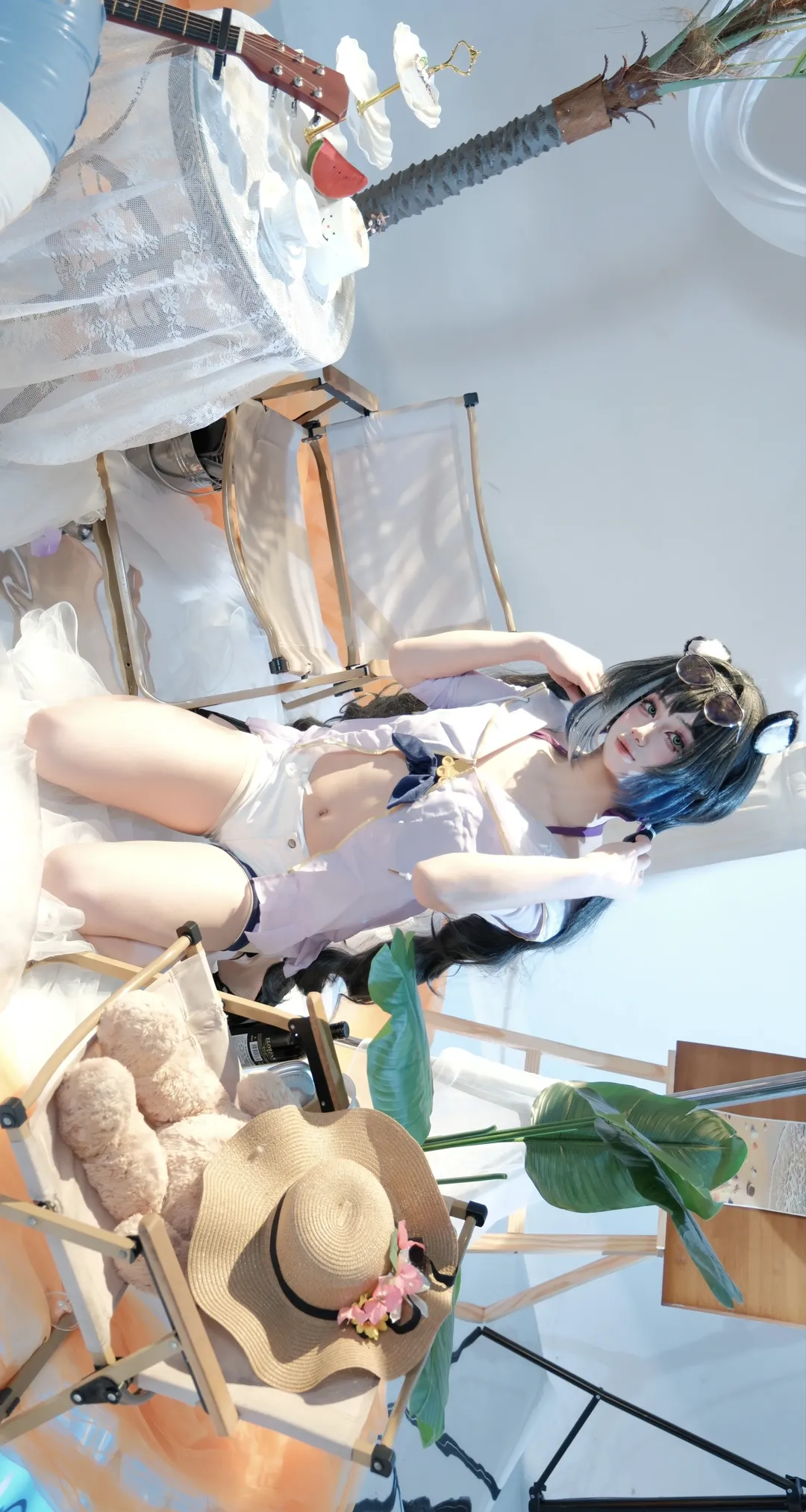 二次元摄影, 泳装cosplay, 夏日写真, 凯露cos, 公主连结 - 第1张