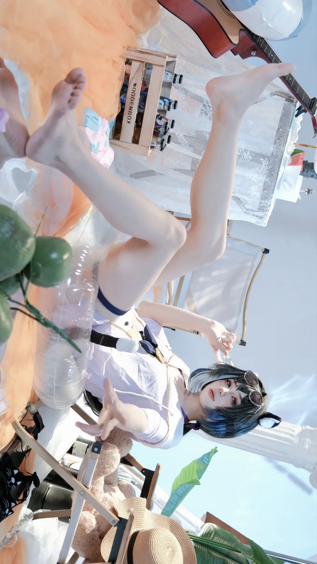 二次元摄影, 泳装cosplay, 夏日写真, 凯露cos, 公主连结