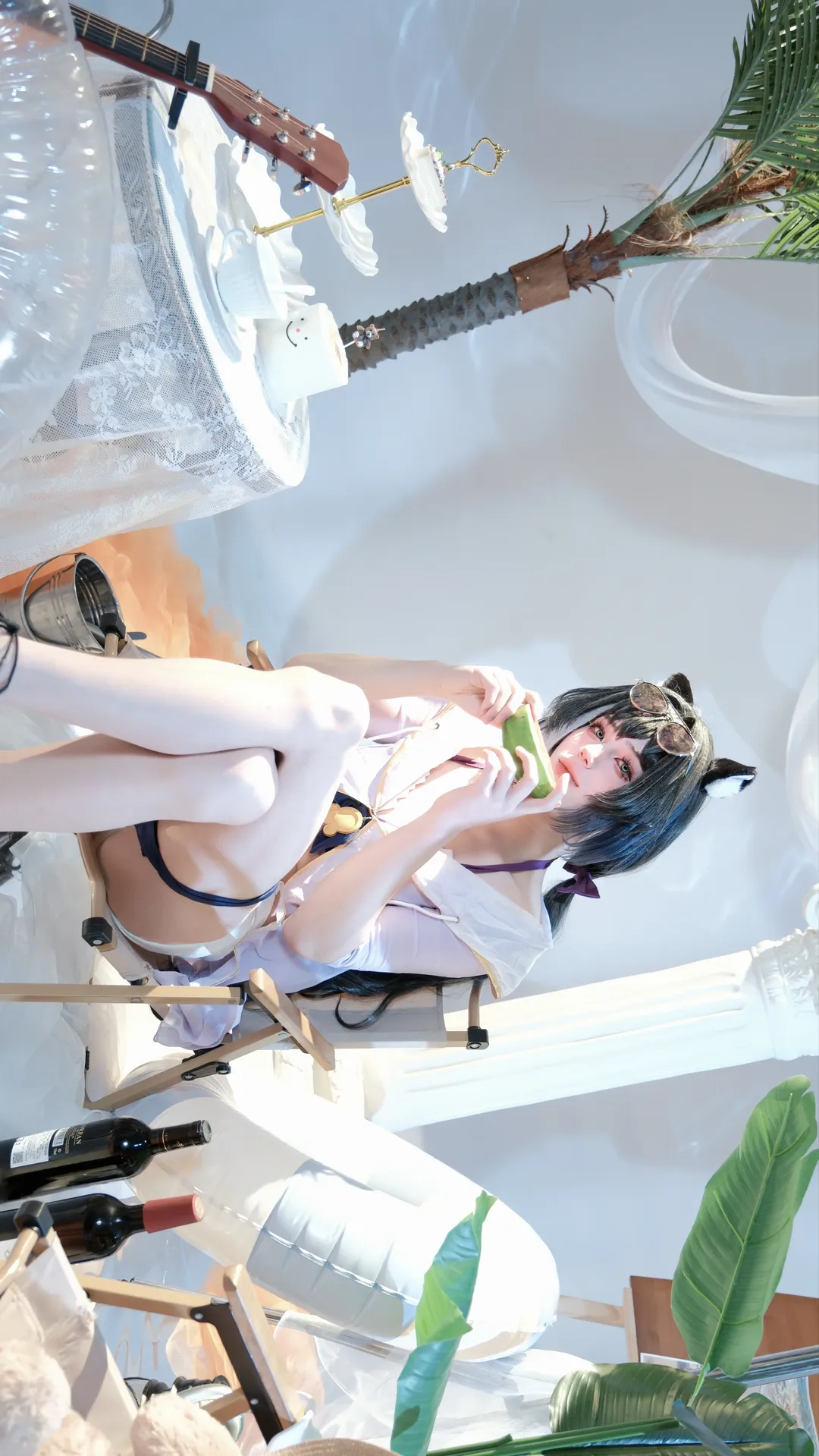 二次元摄影, 泳装cosplay, 夏日写真, 凯露cos, 公主连结 - 第3张