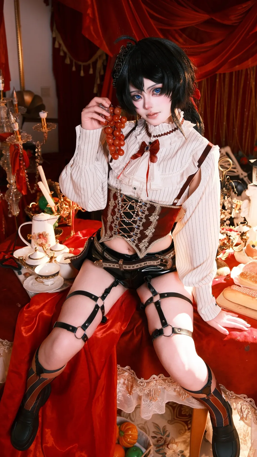 二次元摄影, fgo, cosplay日常, 复古哥特风, 巴托里cos