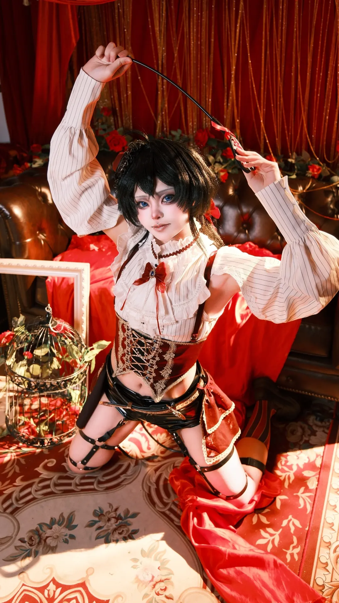 Anime-style photography, Fate/Grand Order, Casual cosplay, Vintage Gothic style, Elizabeth Bathory cosplay - Image 3