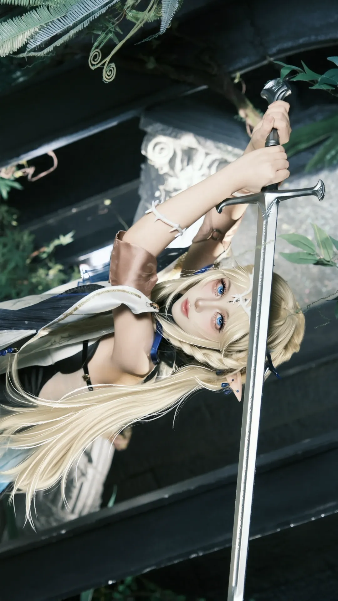 Wuthering Waves, cosplay, Outdoor photography, Elf cosplay, Cartethyia cosplay - Image 2