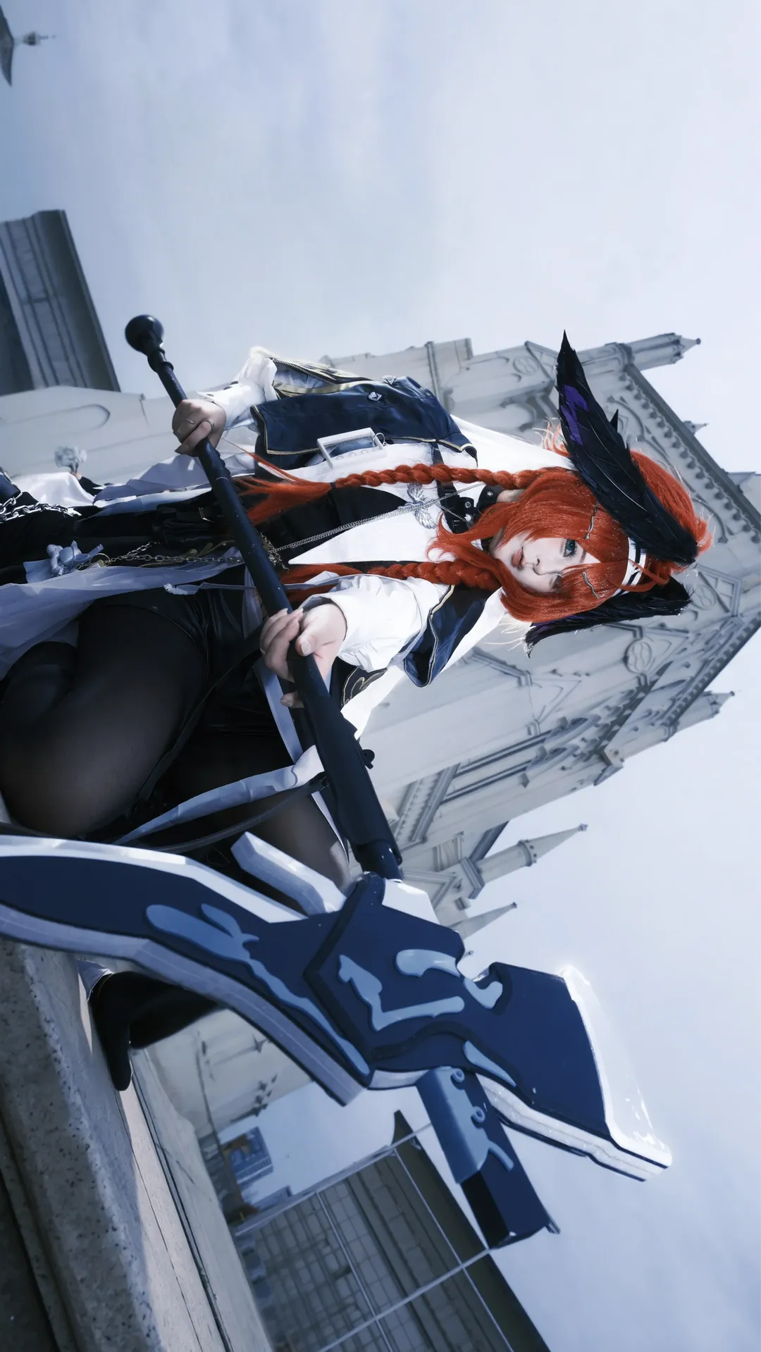 Arknights, Casual cosplay, Changsha Anime Convention, Off-site photography, Gracebearer cosplay