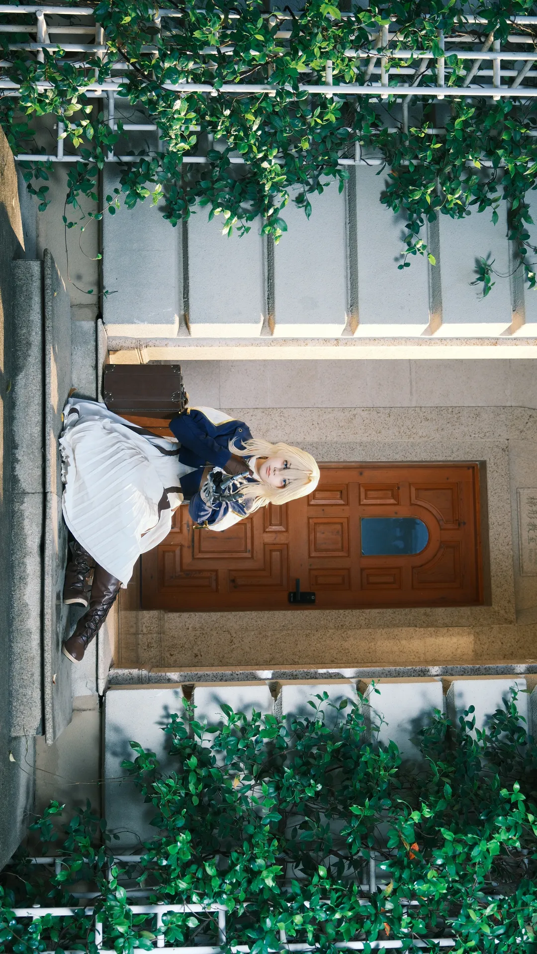 ヴァイオレット・エヴァーガーデン コスプレ, ヴァイオレット・エヴァーガーデン, コスプレコーディネート, レトロな写真, 欧風建築の外観 - 2枚目