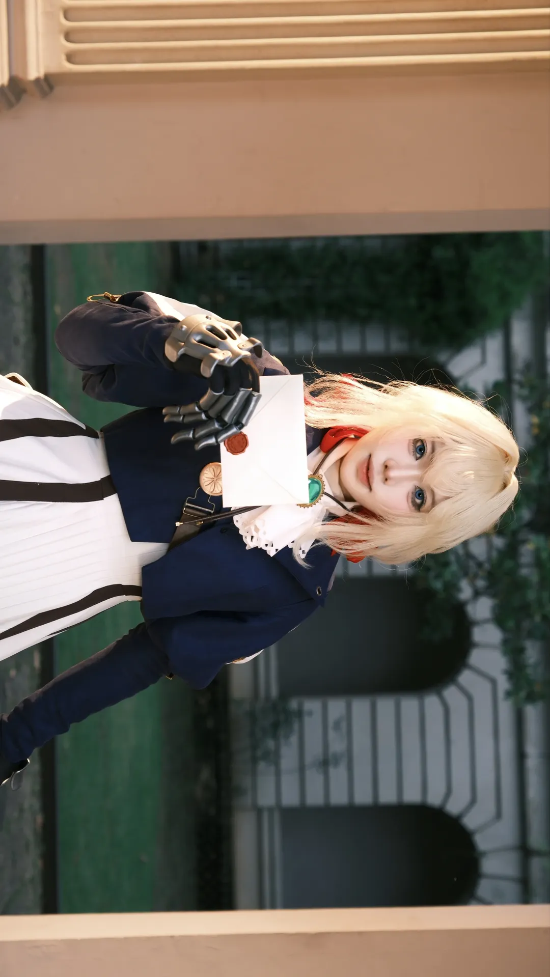 Cosplay photography, Violet Evergarden cosplay, Violet Evergarden, European vintage style, Handwritten letter prop - Image 1