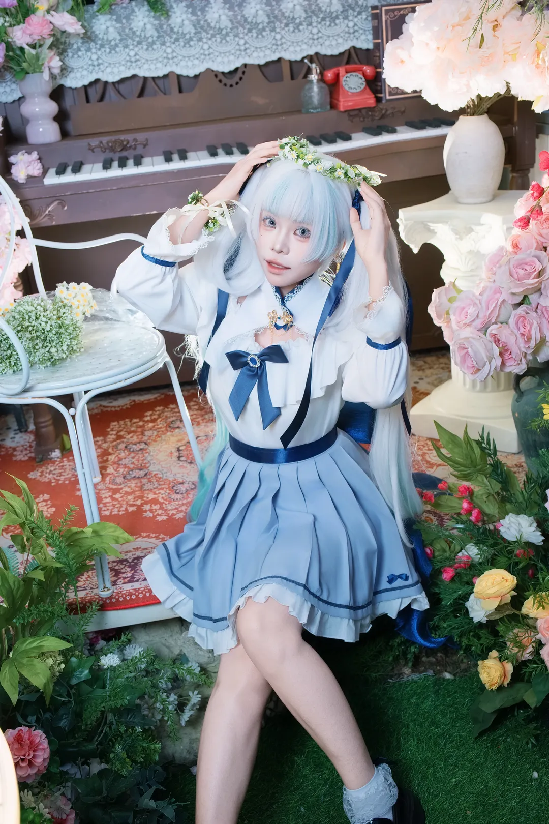 鸣潮, cosplay摄影, 二次元写真, 梦幻少女风, 祈安cos - 第2张