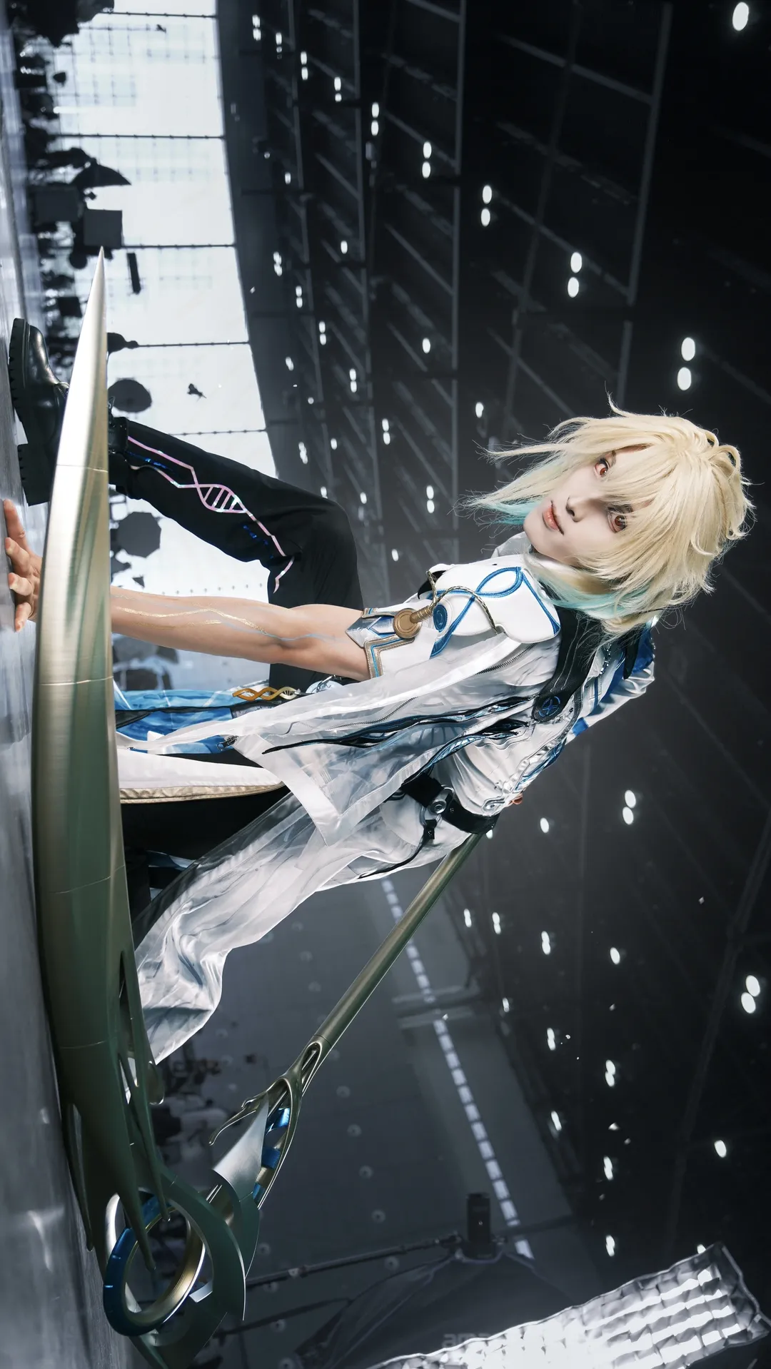 鸣潮, 二次元摄影, 漫展穿搭, cosplay返图, 陆赫斯cos