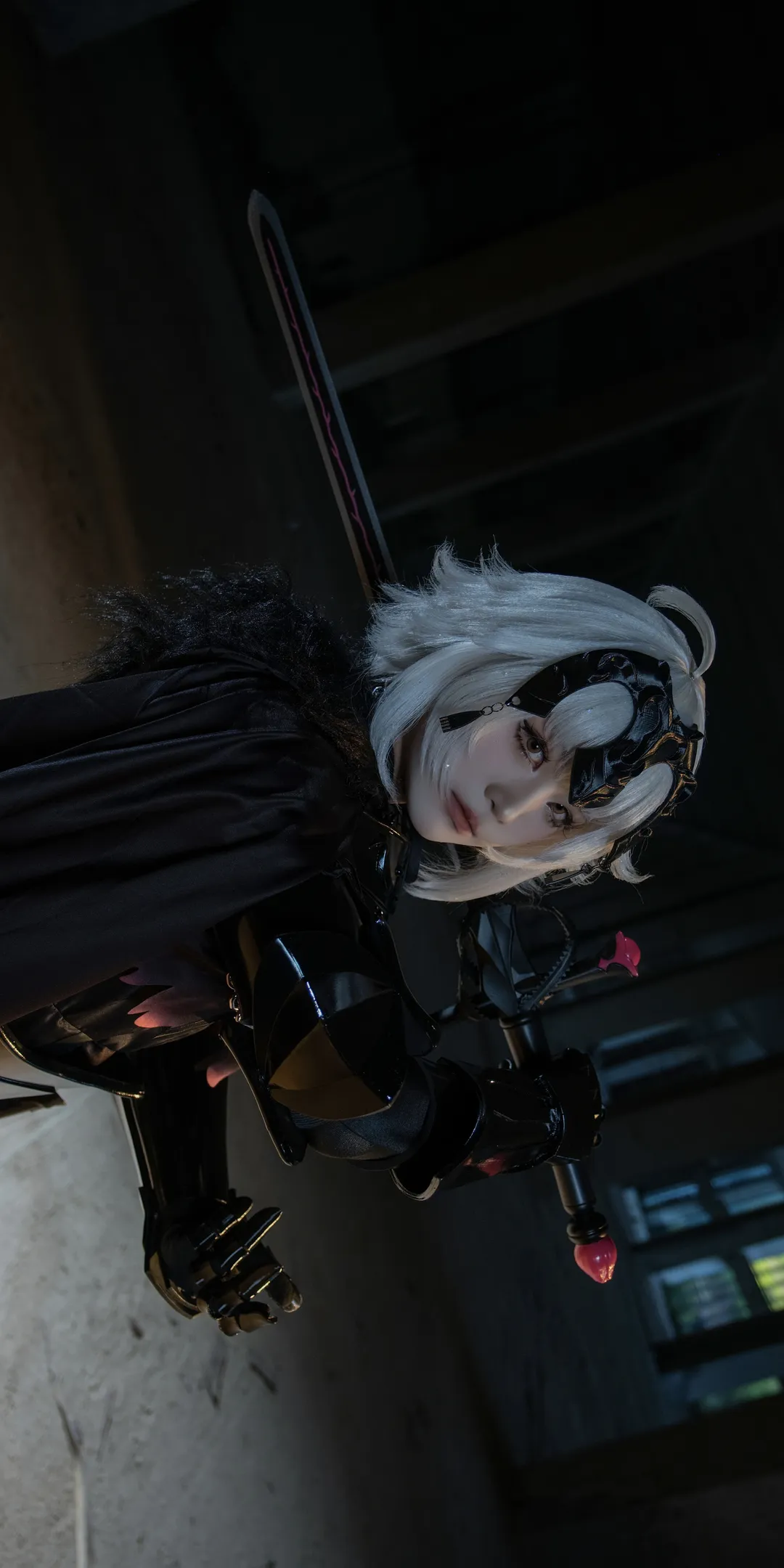 Fate/Grand Order, 黑贞德cos, cosplay摄影, 型月, 黑贞 - 第3张