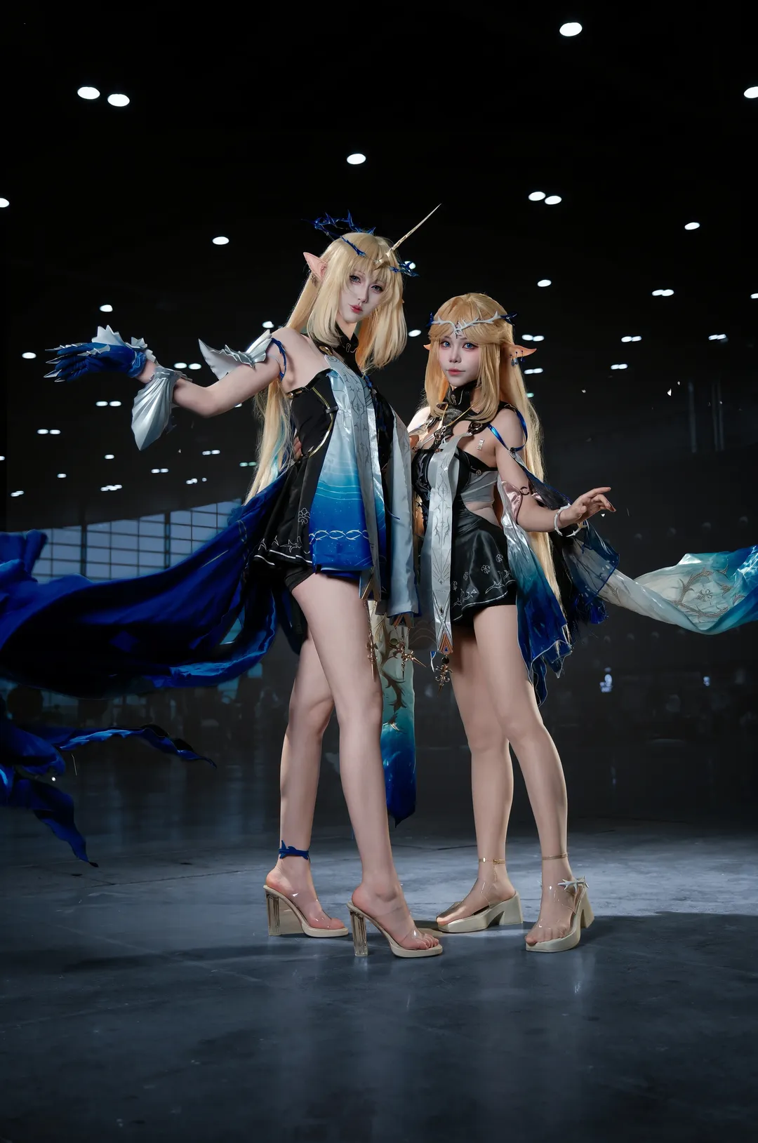 鸣潮, 卡提希娅cos, 芙露德莉斯cos, cosplay摄影, 热浪漫展