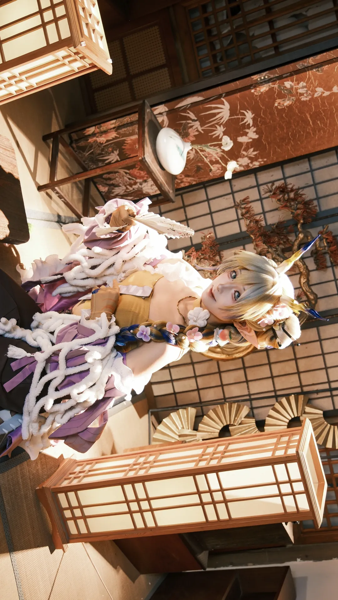 黍cos, 明日方舟, 春日宴, 和风cosplay, 明日方舟七周年 - 第1张